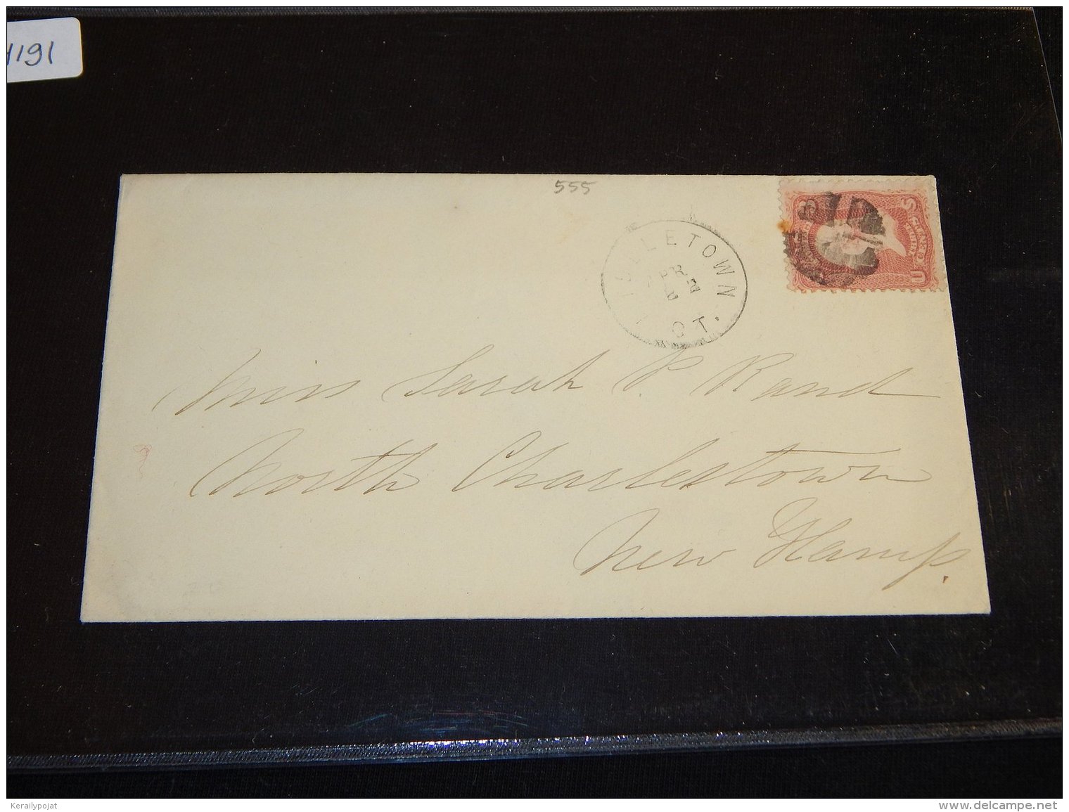 USA 1860's Old Cover_(L-555) - Storia Postale