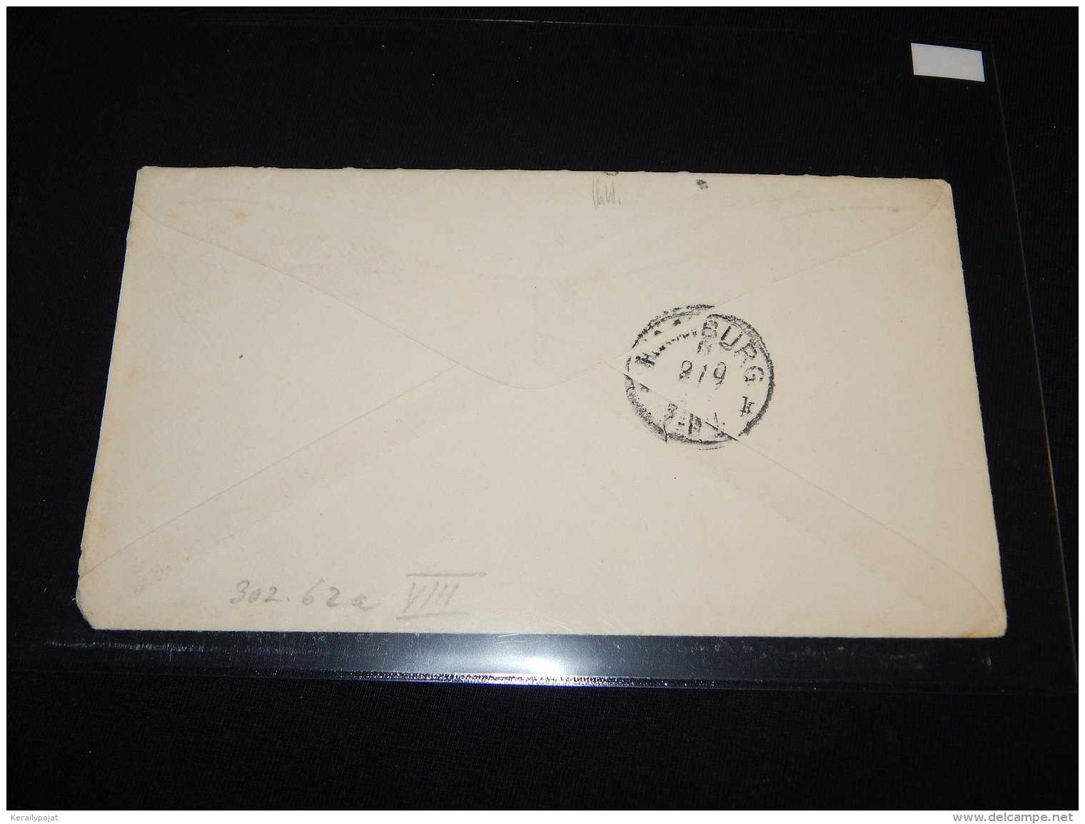 USA 1892 Bridgeport Stationery Cover To Hamburg_(L-582) - Briefe U. Dokumente