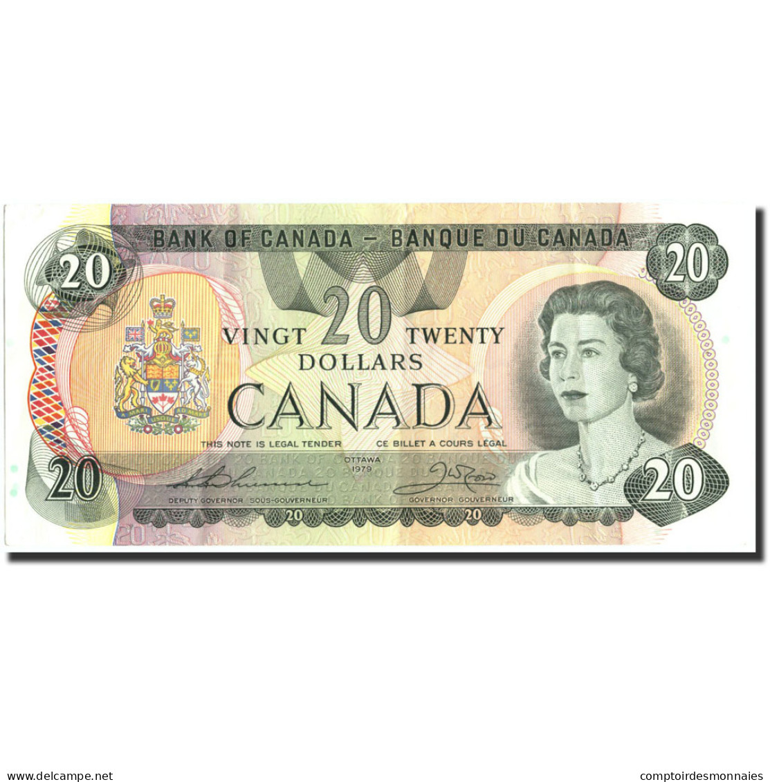 Billet, Canada, 20 Dollars, 1979, 1979, KM:93c, TTB+ - Canada