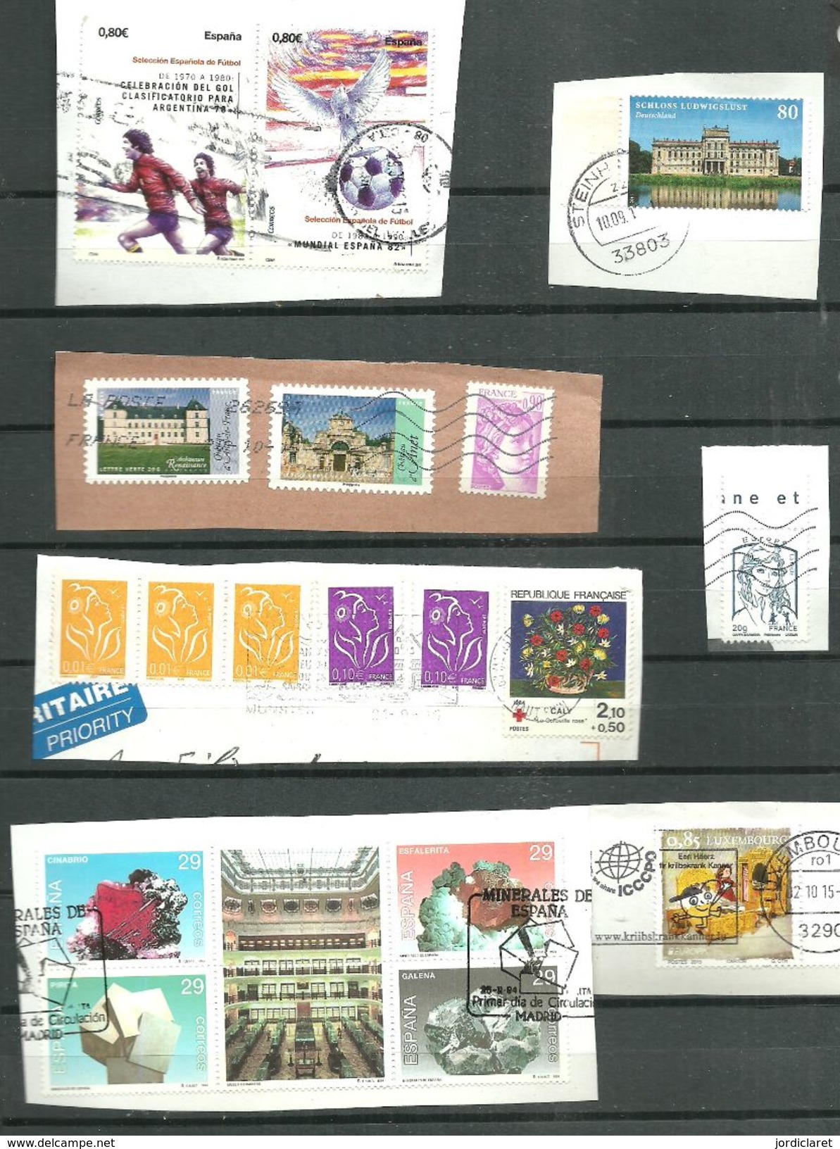 LOTE VARIOS SELLOS - Vrac (max 999 Timbres)