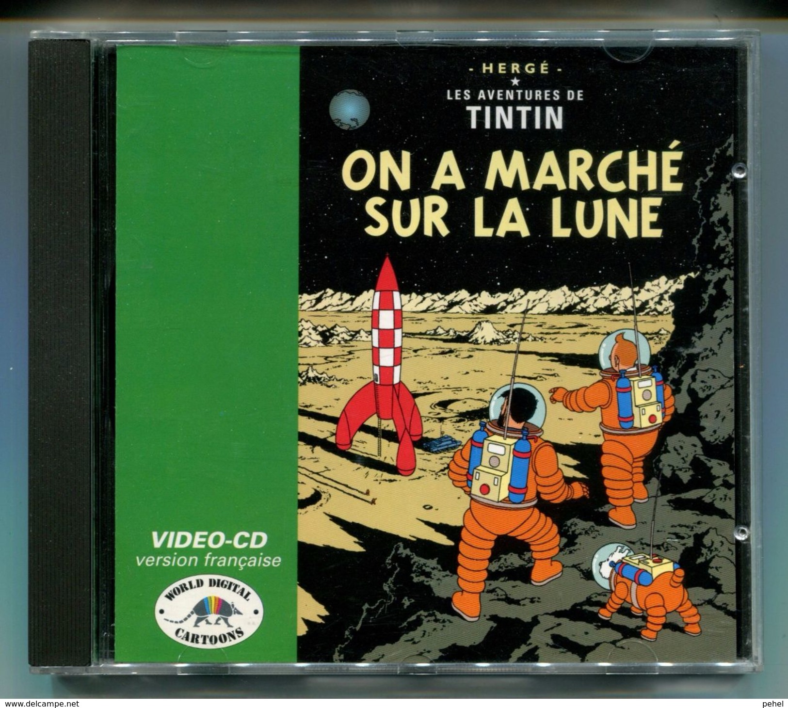 TINTIN  /  ON A  MARCHE  SUR  LA  LUNE  /  VIDEO  CD - Autres Formats