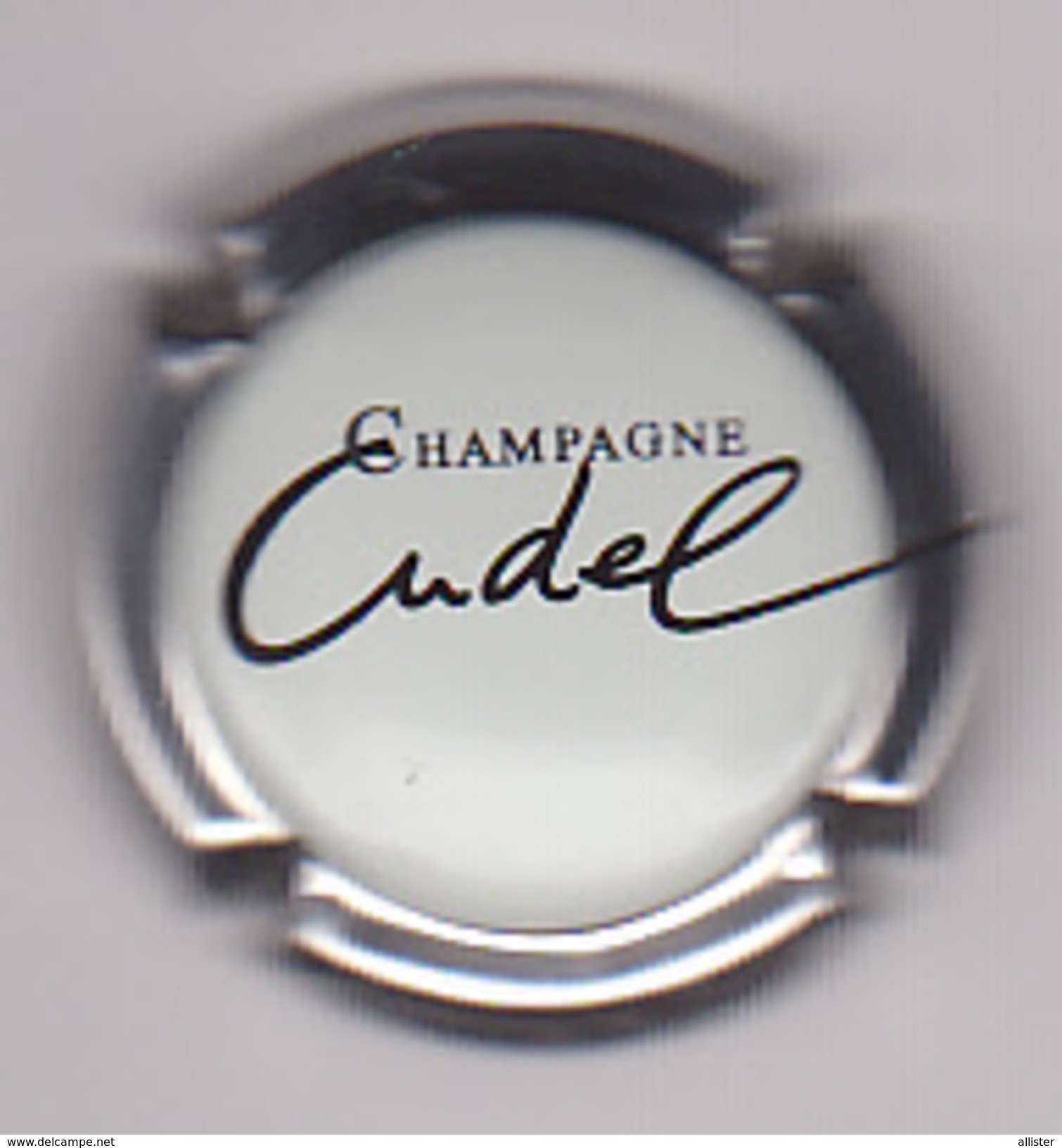 Capsule Champagne CUDEL ( Nr ; Contour Argent ) {S33-17} - Autres & Non Classés