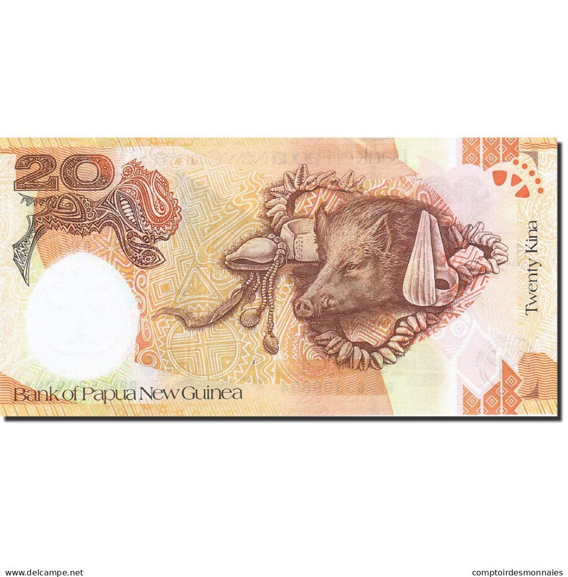 Billet, Papua New Guinea, 20 Kina, 2010, 2010, KM:41, NEUF - Papua Nuova Guinea