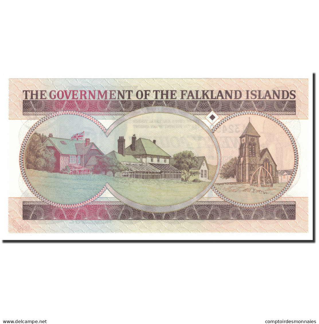 Billet, Falkland Islands, 20 Pounds, 1984, 1984-10-01, KM:15a, NEUF - Falklandeilanden