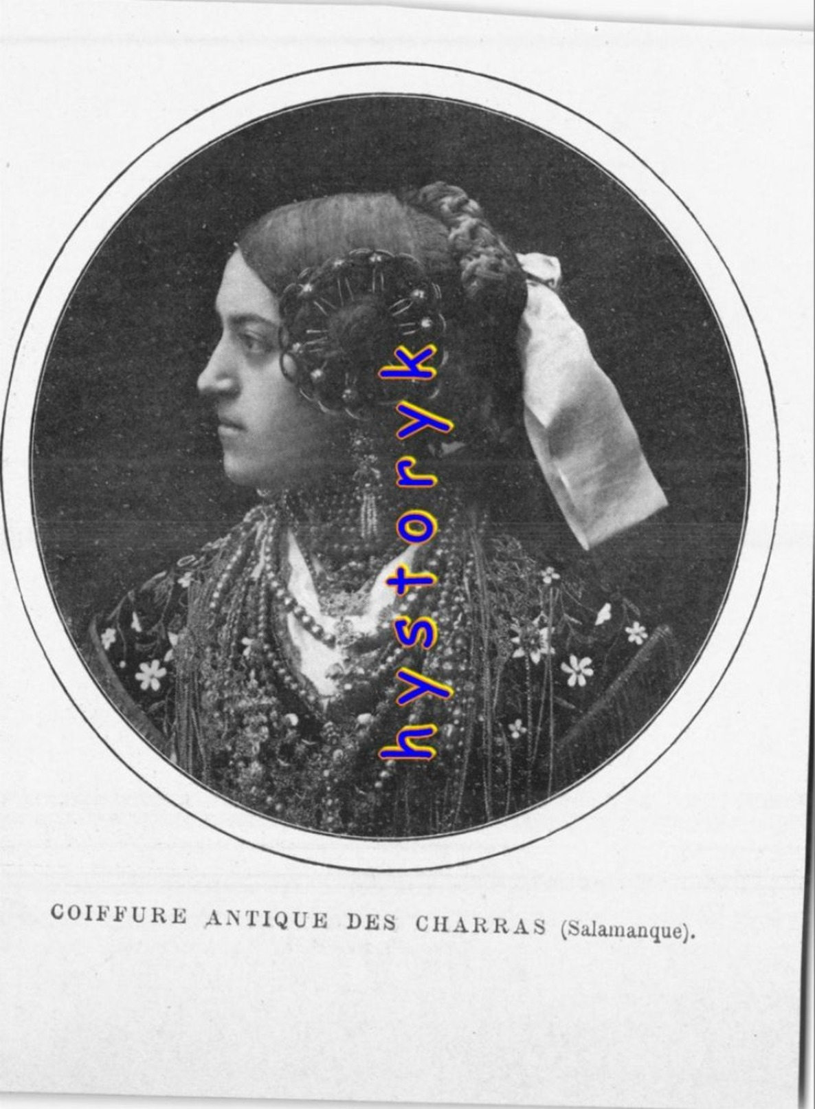 Espagnole Femme Coiffure Des Charras 12x9cm 1920  Bien Lire La Description  Read The Description - Sin Clasificación