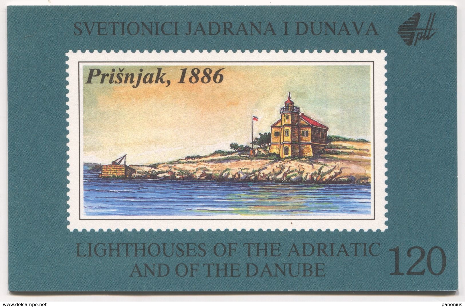 LIGHTHOUSES OF THE ADRIATIC SEA & THE DANUBE, BOOKLET YUGOSLAVIA - Libretti