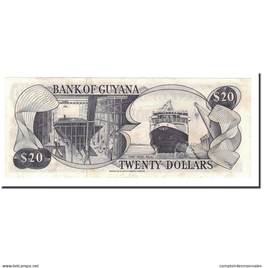 Billet, Guyana, 20 Dollars, 1983, KM:24c, NEUF - Guyana