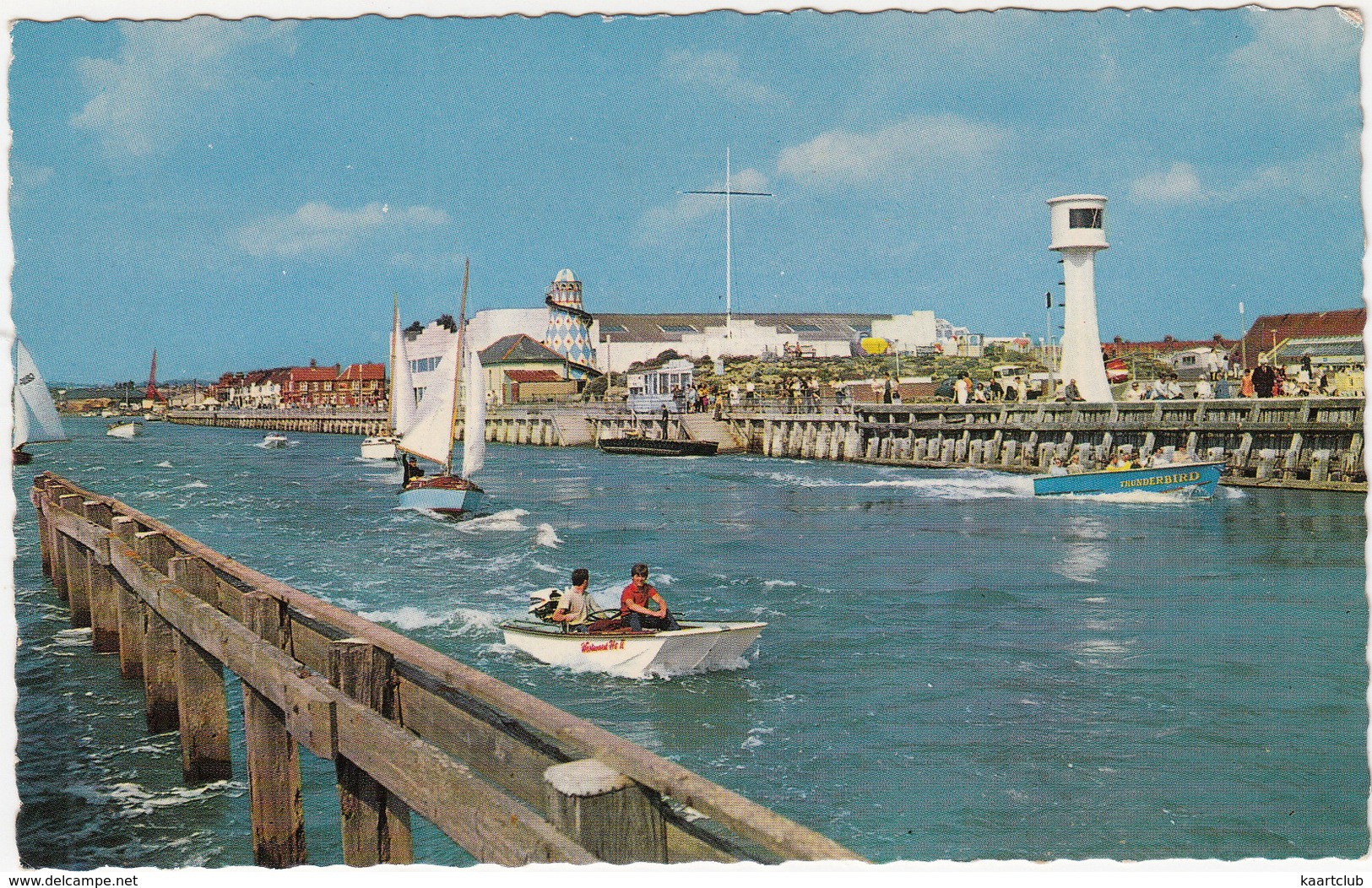 Littlehampton - The River Arun - 'Thunderbird' YACHTS / BOATS / SHIPS - (England) - Arundel