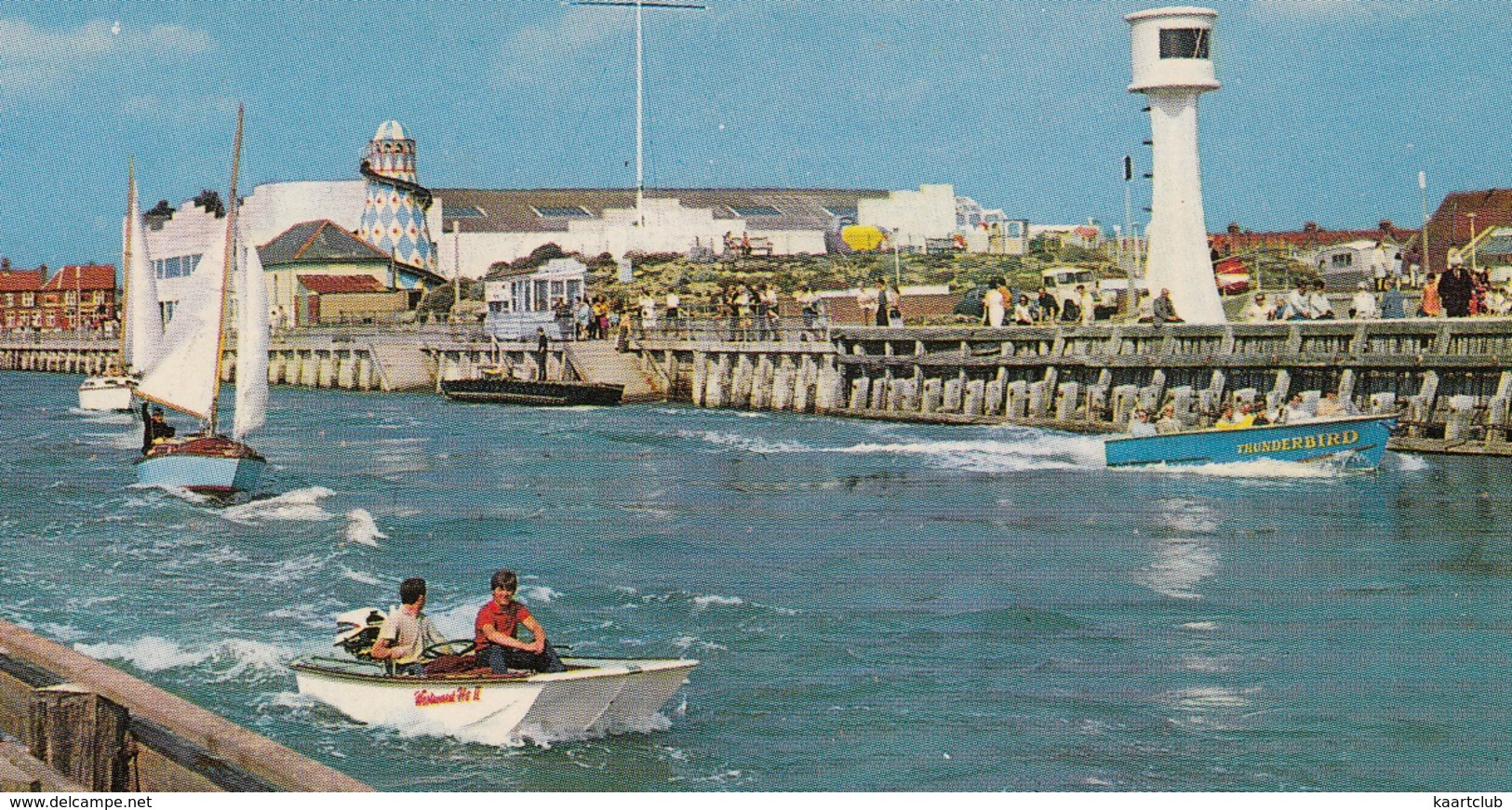 Littlehampton - The River Arun - 'Thunderbird' YACHTS / BOATS / SHIPS - (England) - Arundel