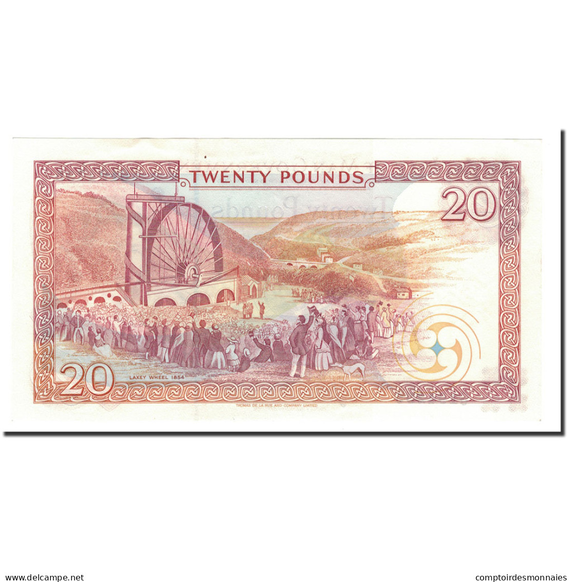 Billet, Isle Of Man, 20 Pounds, Undated (2000), KM:45a, NEUF - 20 Pounds