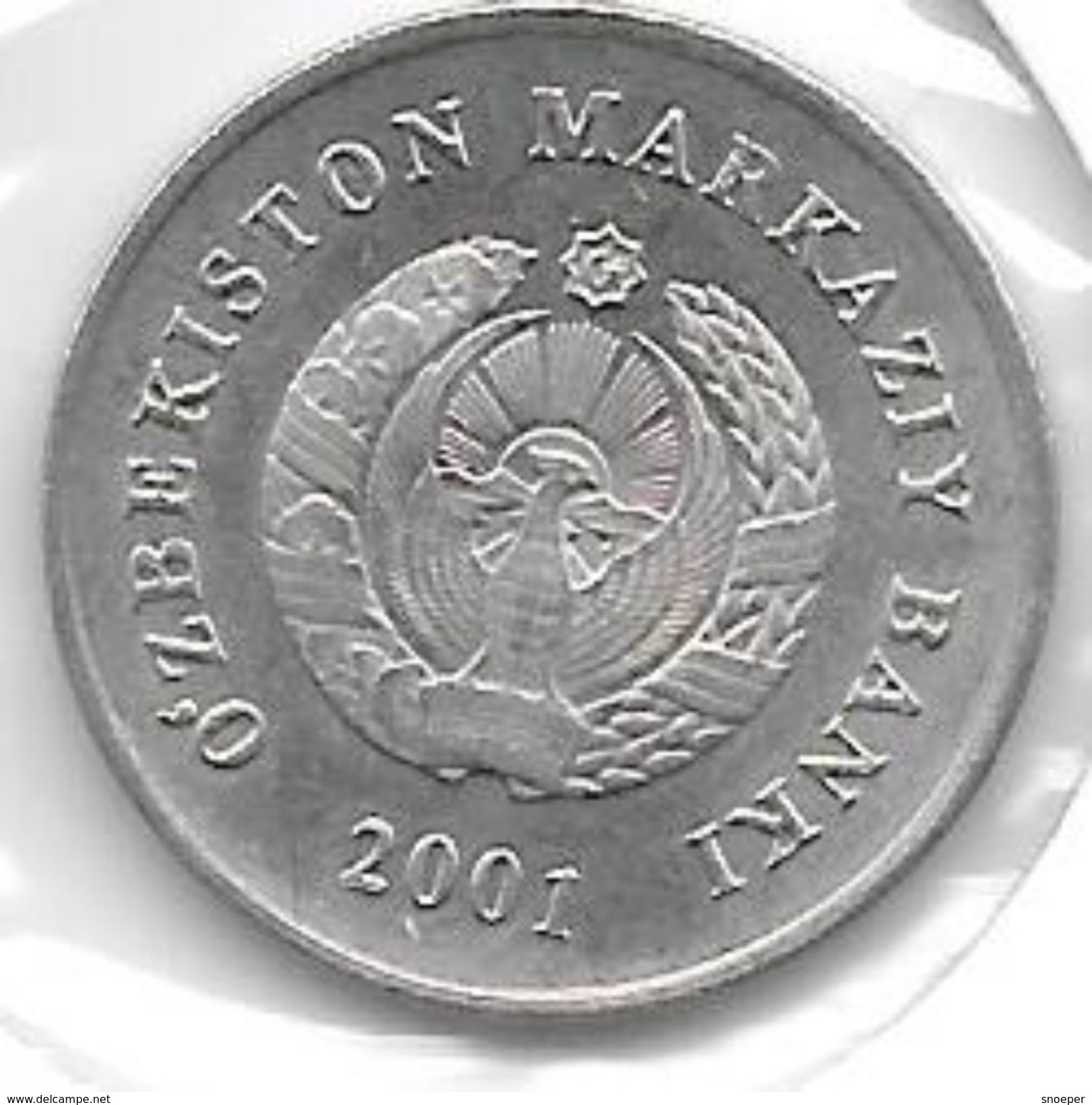 *uzbekistan 10 Som 2001  Km 14  Bu!!! - Ouzbékistan