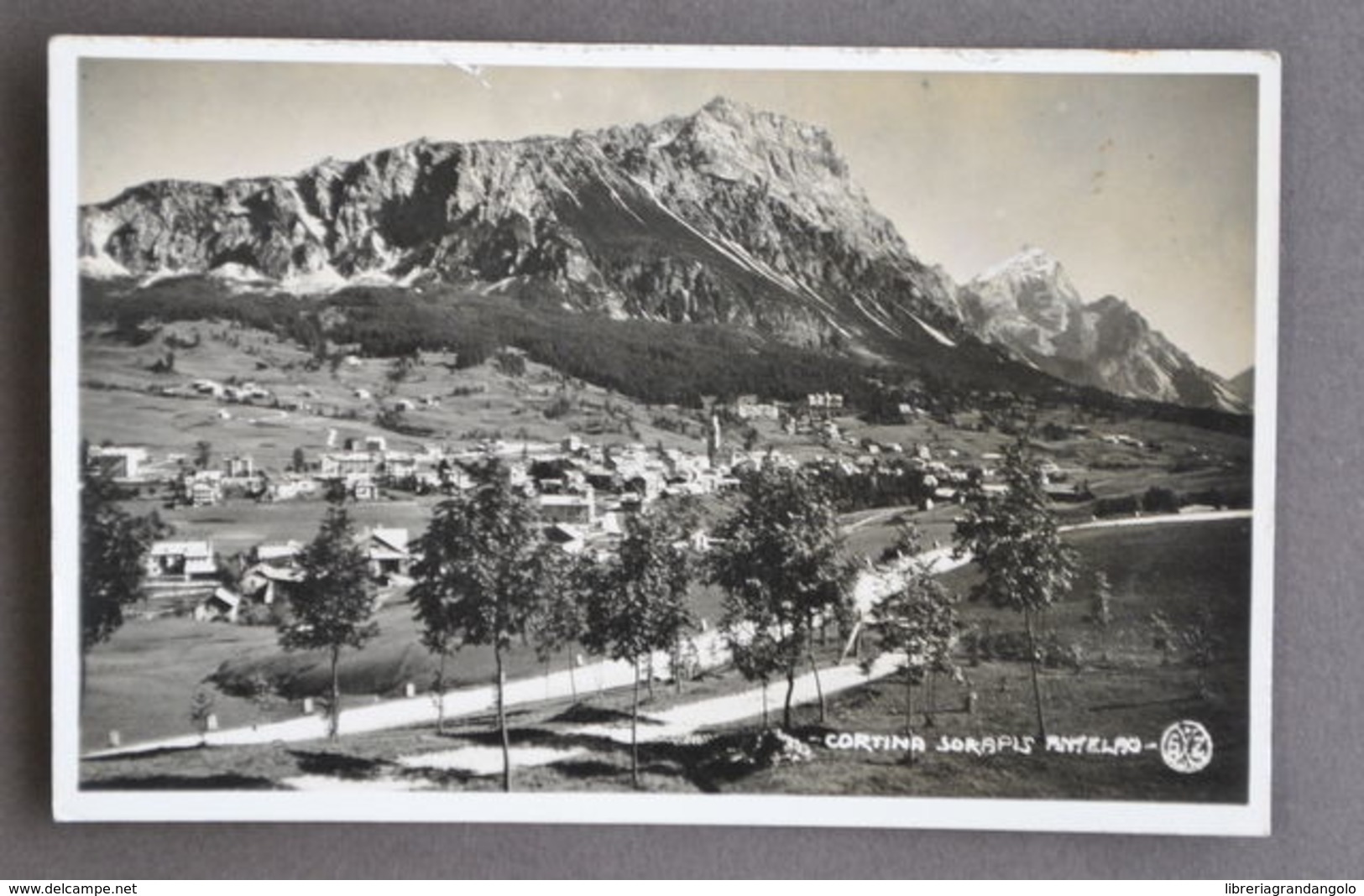 Cartolina Dolomiti Cortina Ampezzo Belluno Cadore Montagna 1930 - Belluno