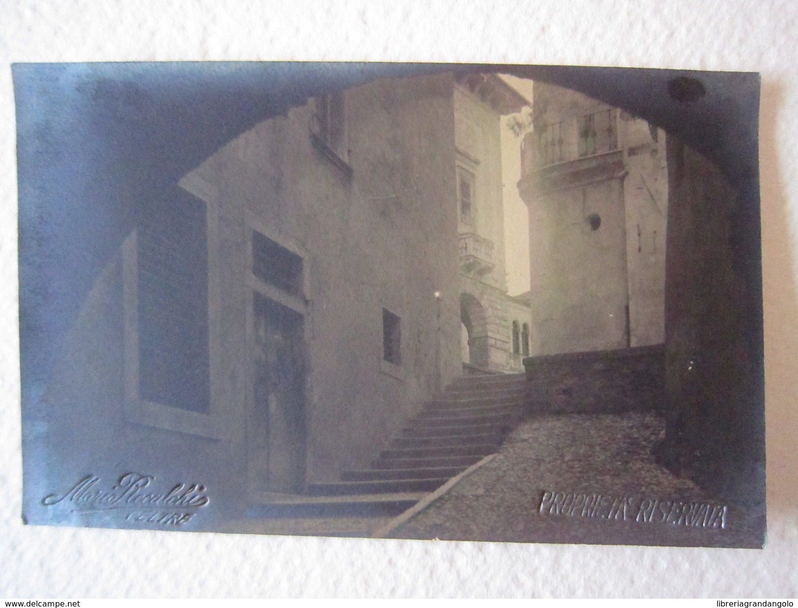 Foto Cartolina Locale 1929 Veneto Belluno Feltre Recalchi Fotografia - Belluno