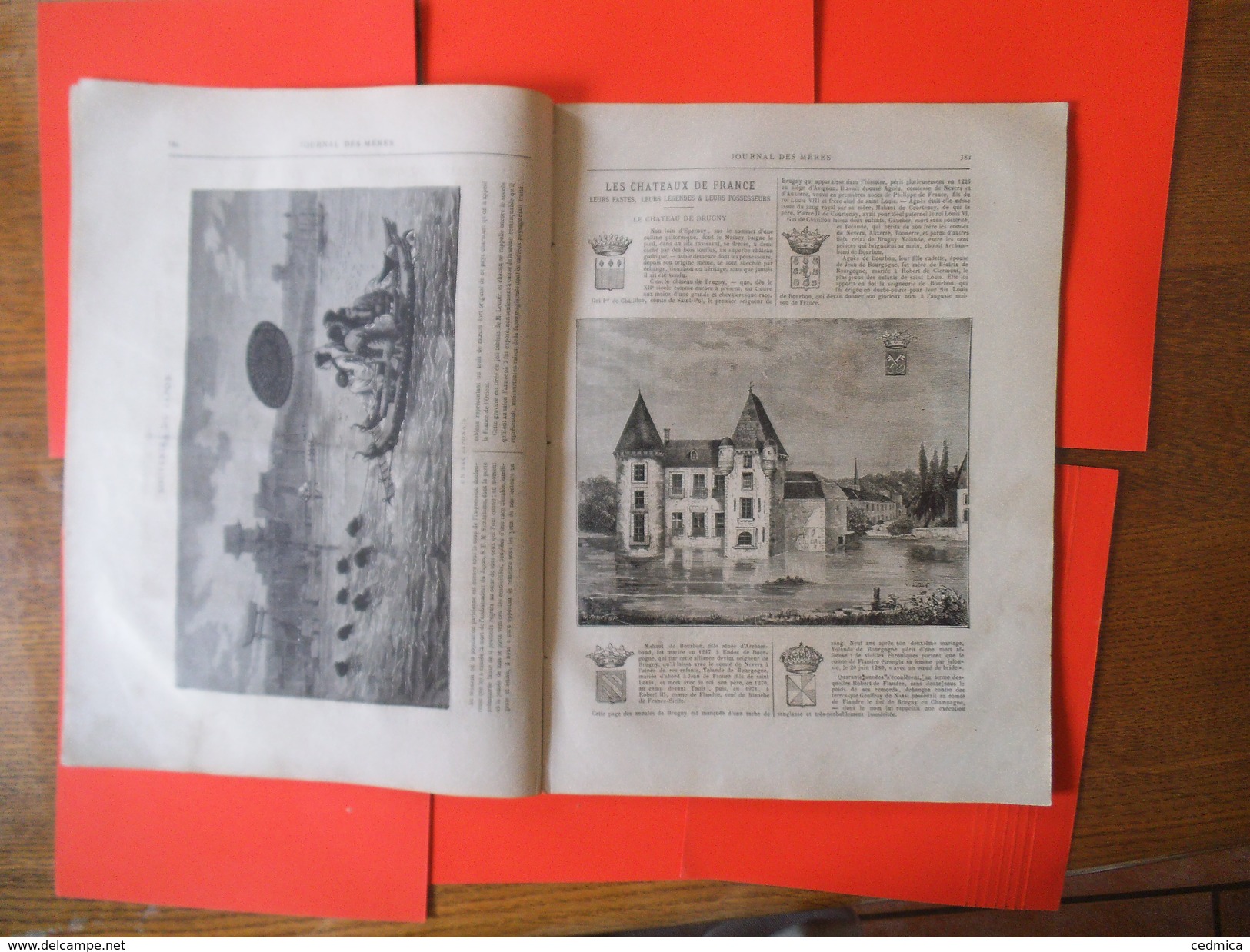 JOURNAL DES MERES N°96 15 DECEMBRE 1880 LE CHATEAU DE BRUGNY,POUR LES PAUVRES,LE CHAUFFAGE A BON MARCHE,MODES D'HIVER - Riviste - Ante 1900