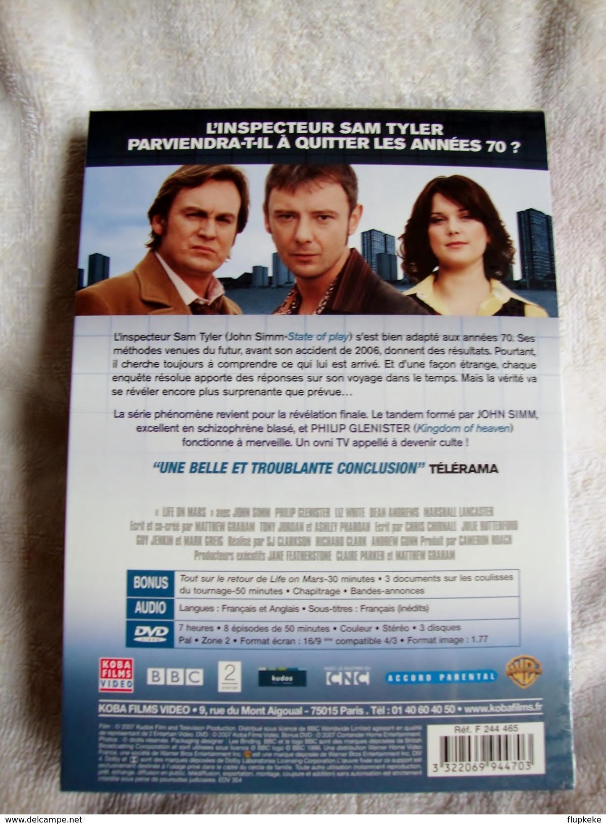 Dvd Zone 2 Life On Mars - Saison 2 (2007)  Vf+Vostfr - TV-Reeksen En Programma's