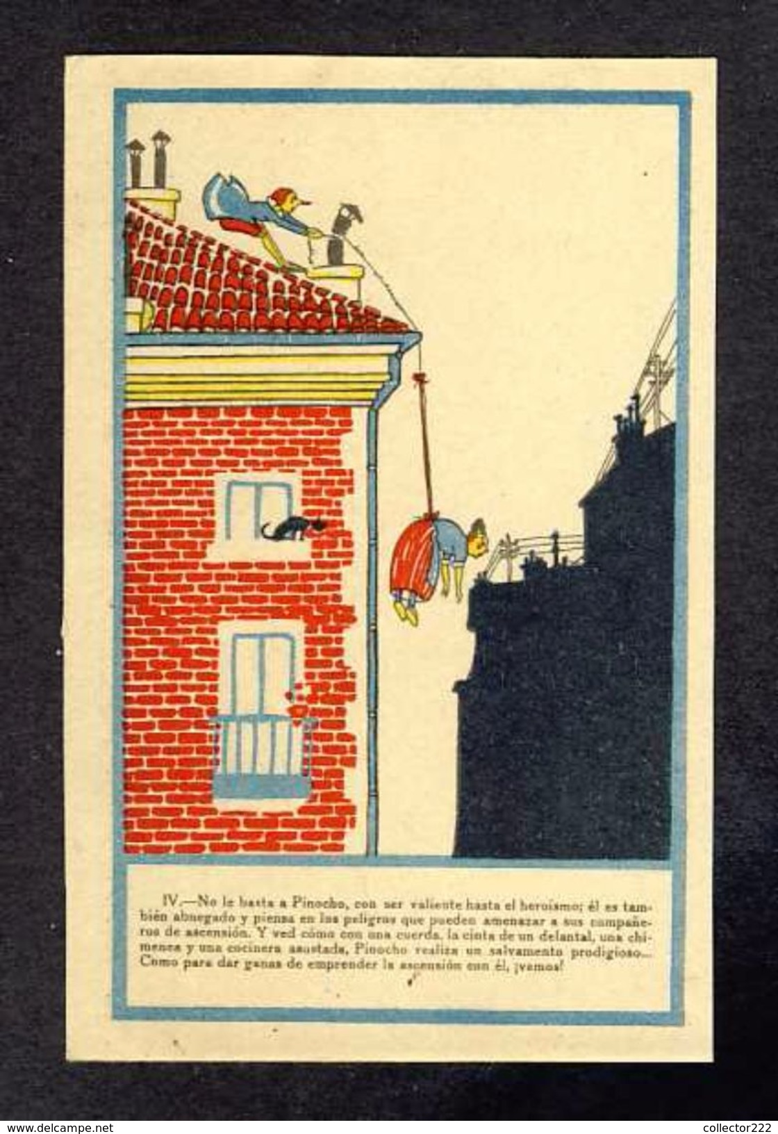 Carte Postale Illustree: PINOCCHIO (Ref. 108695) - 1900-1949