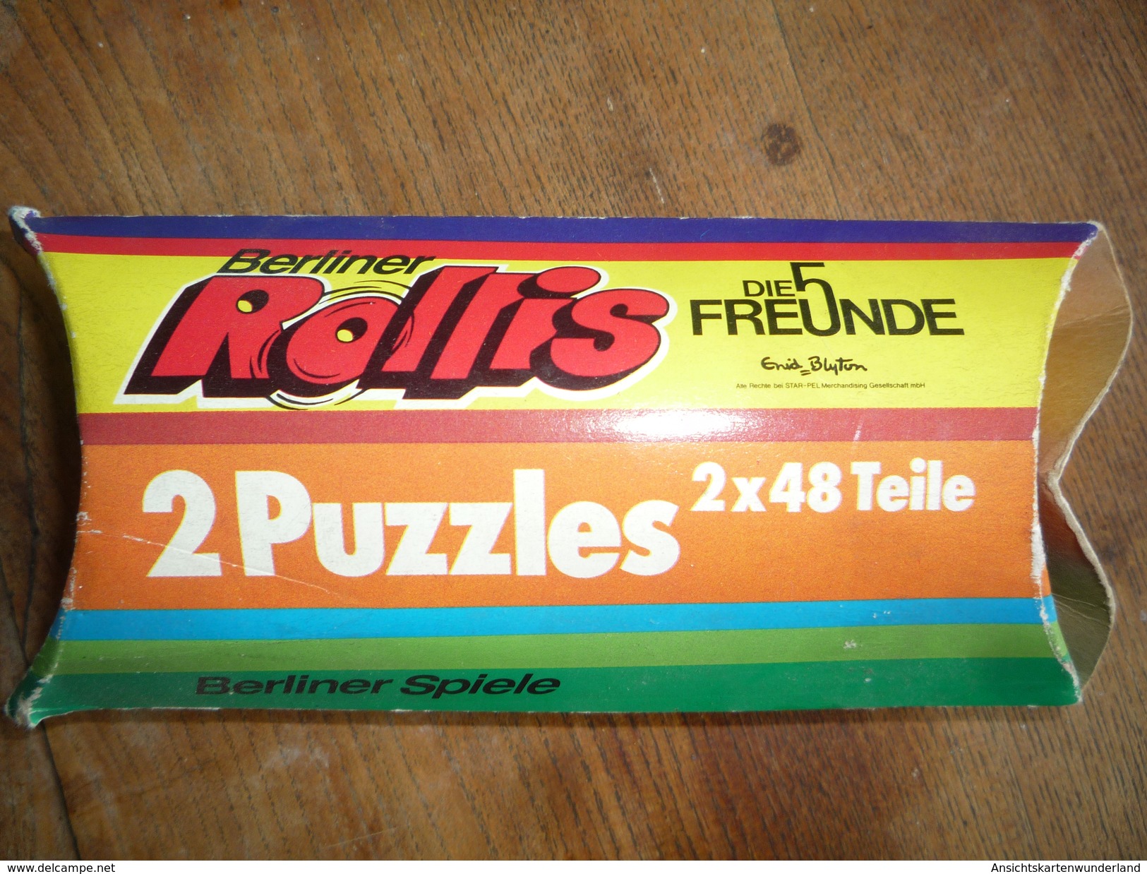 2 Puzzles 5 Freunde "Berliner Rollis" 70er Jahre - Sonstige & Ohne Zuordnung