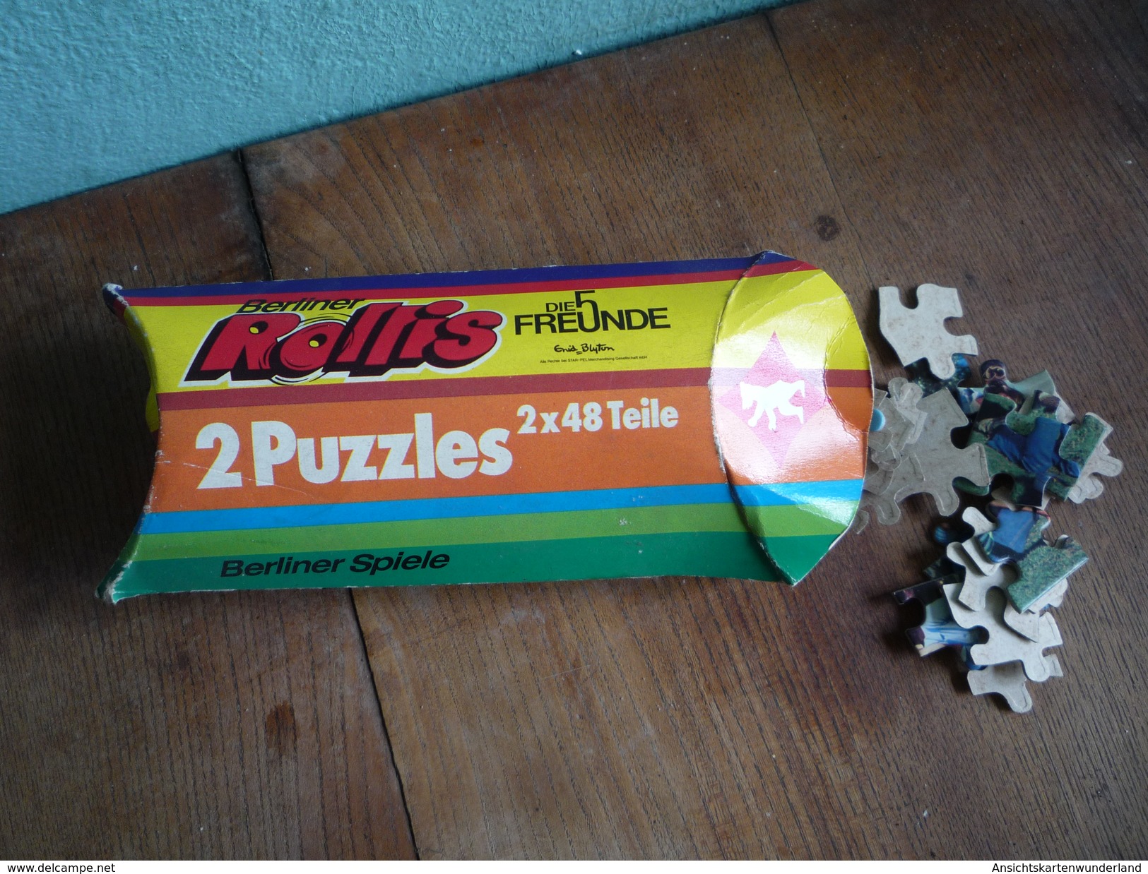 2 Puzzles 5 Freunde "Berliner Rollis" 70er Jahre - Sonstige & Ohne Zuordnung