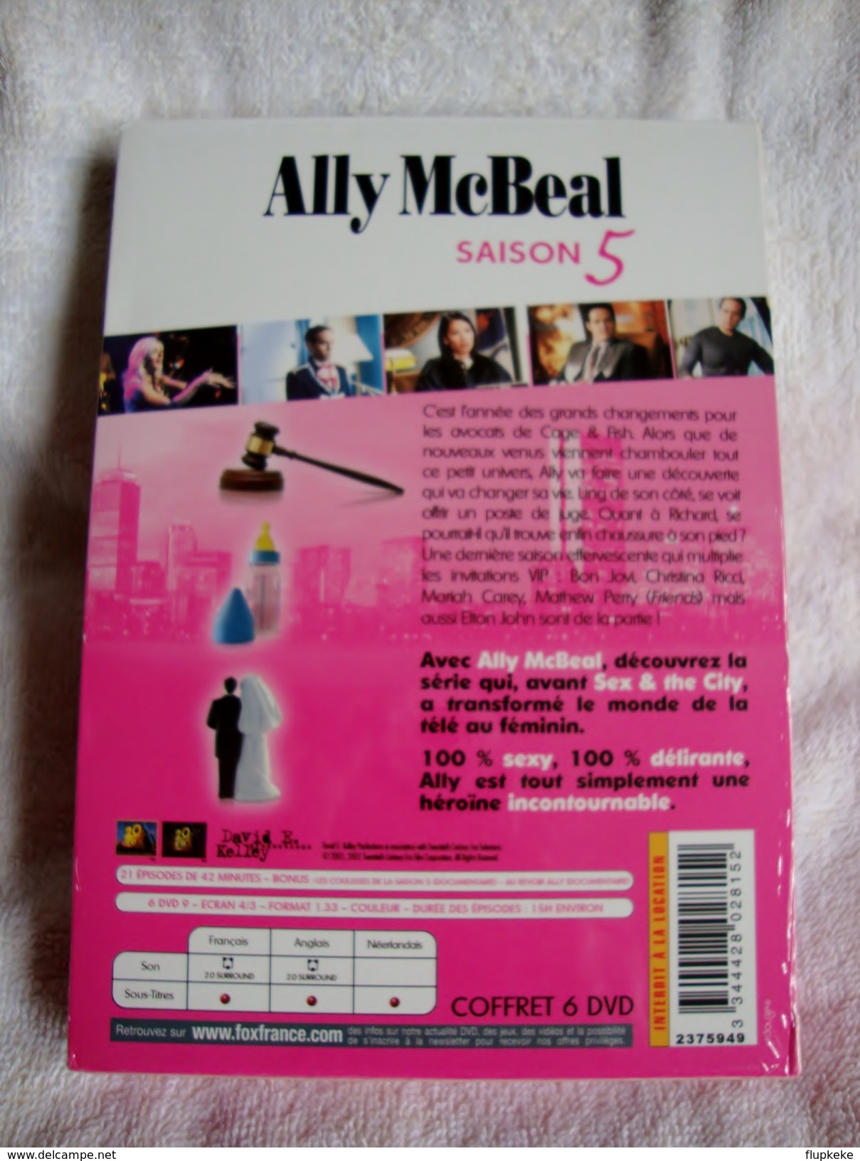 Dvd Zone 2 Ally McBeal Intégrale Des 5 Saisons Neuf & Scellé  Vf+Vostfr - Séries Et Programmes TV