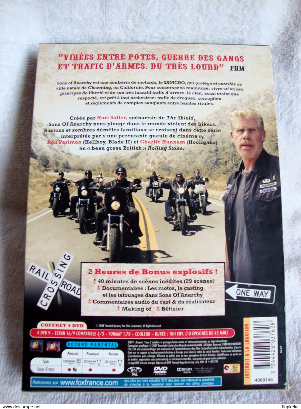 Dvd Zone 2 Sons Of Anarchy - Saison 1 (2008) Vf+Vostfr - TV-Reeksen En Programma's