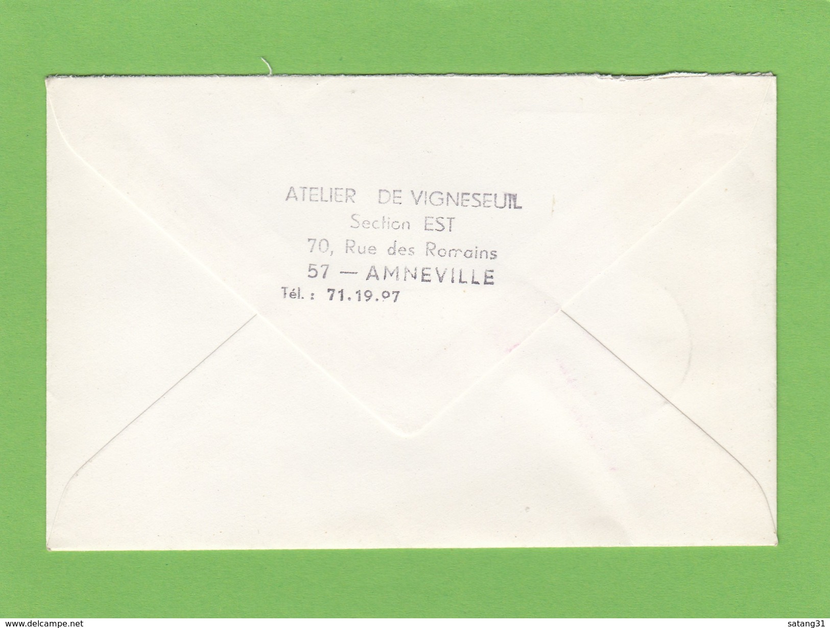 LETTRE  D'AMNEVILLE POUR DUDELANGE,TAXÉE A 12 FRANCS. - Postage Due