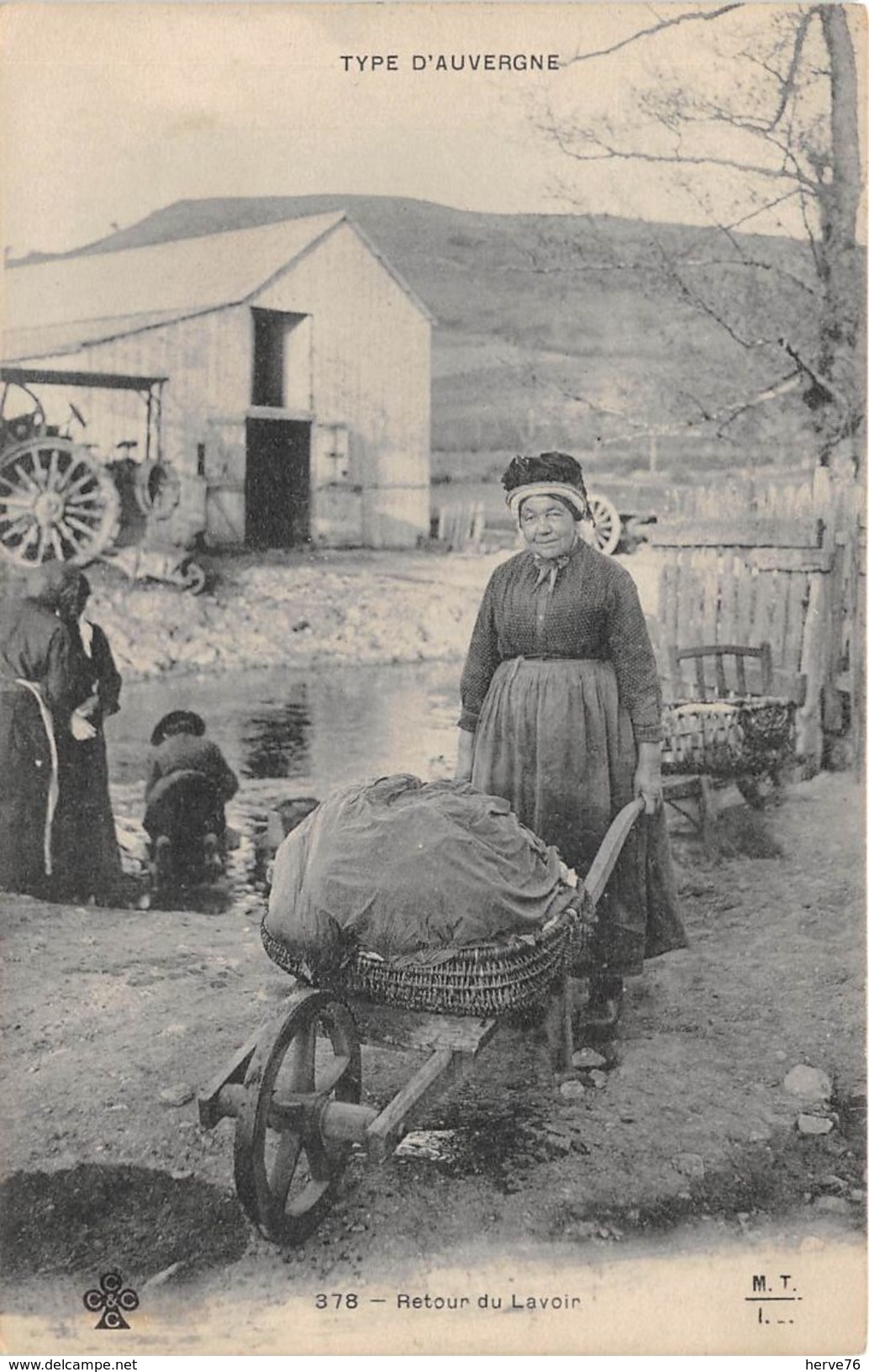 Type D'Auvergne - Retour Du Lavoir - Auvergne Types D'Auvergne