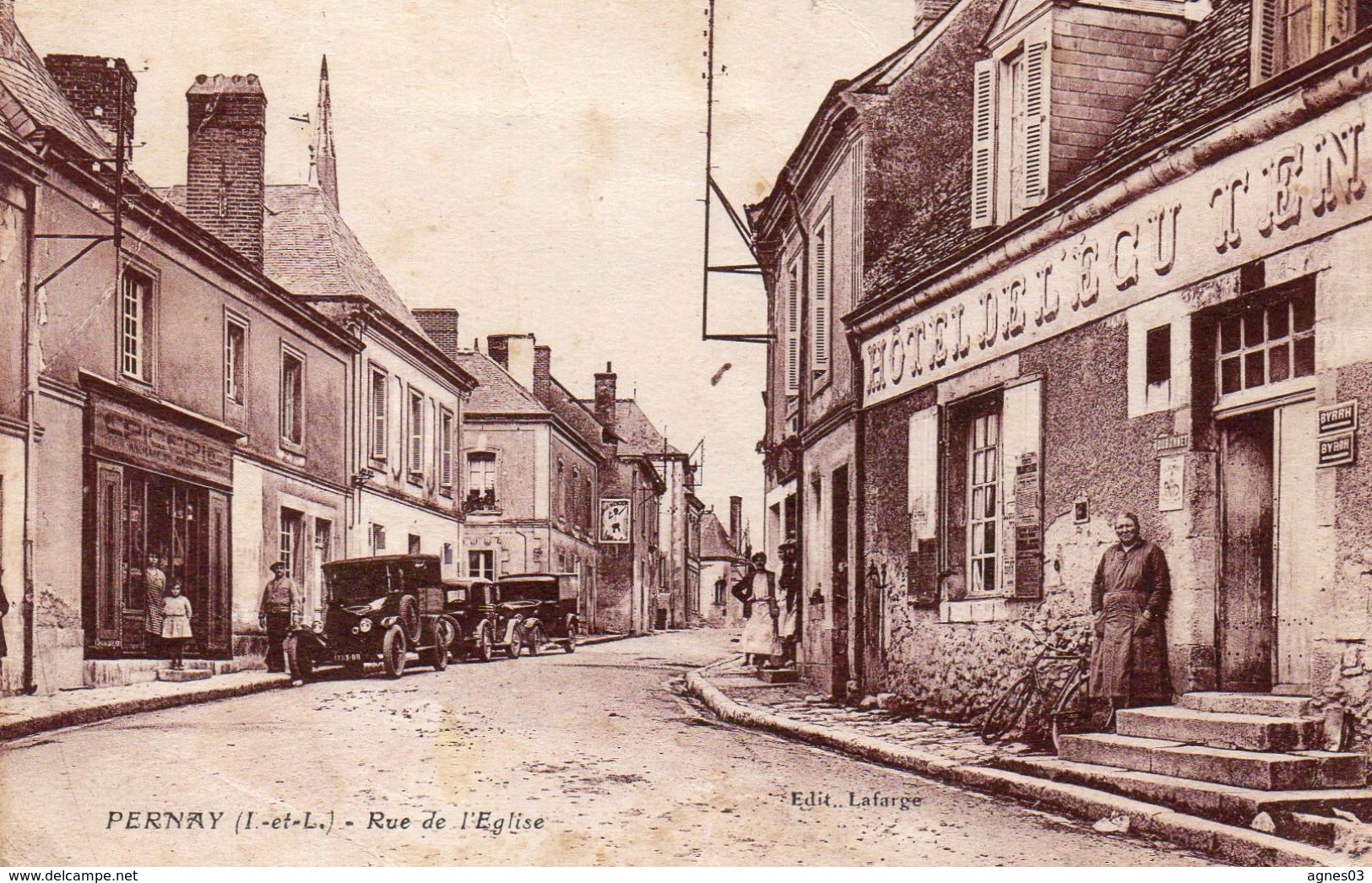 PERNAY   - Rue De L'eglise - Autres & Non Classés