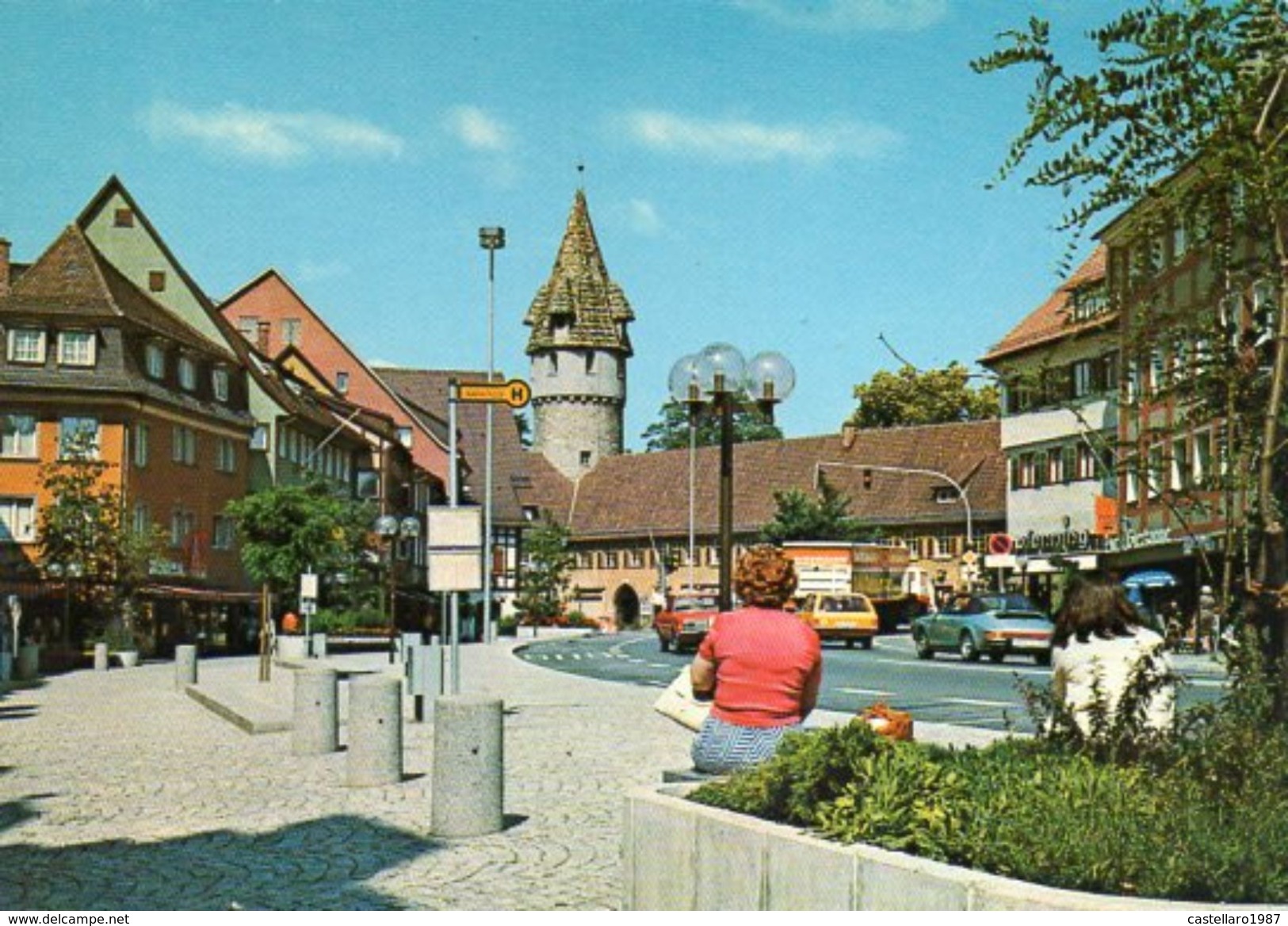 RAVENSBURG - Metropole Oberschwabens - Marienplatz Mit "Grünem Turm" - Ravensburg