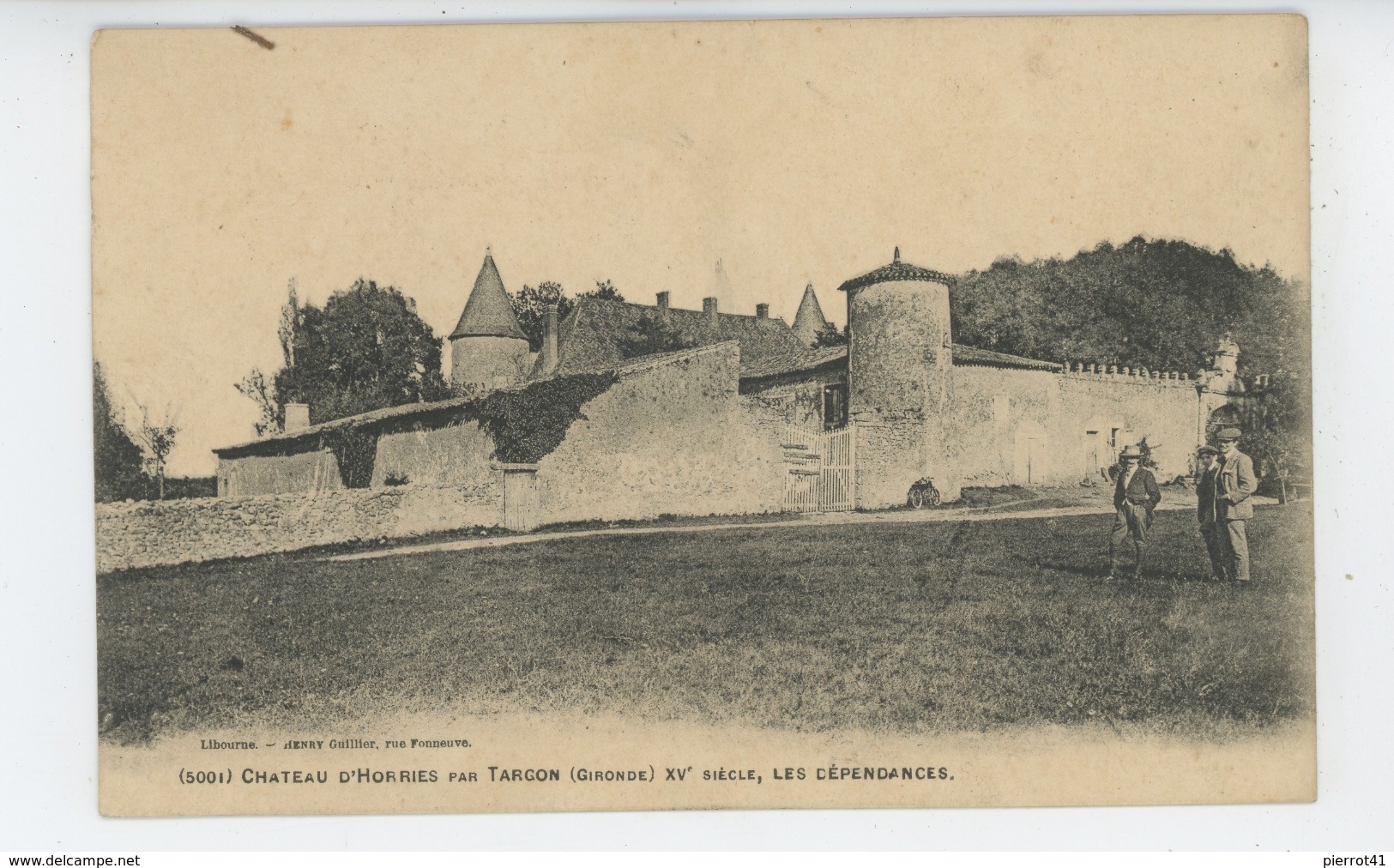 Château D' HORRIES Par TARGON -  Les Dépendances - Autres & Non Classés