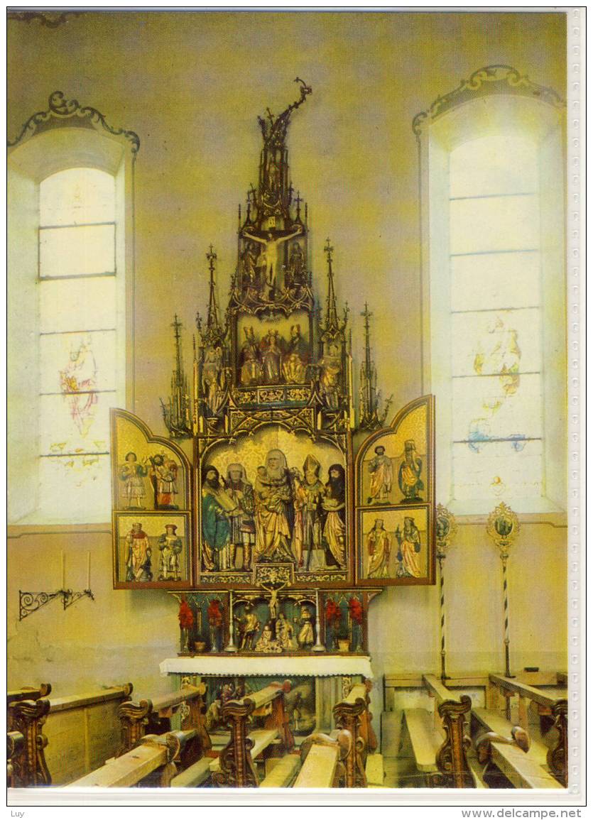 BARTHOLOMÄBERG MONTAFON - Gotischer Flügelaltar In Parrkirche - Anna-Altar, Knappenaltar CHRISTIANITY - Sonstige & Ohne Zuordnung