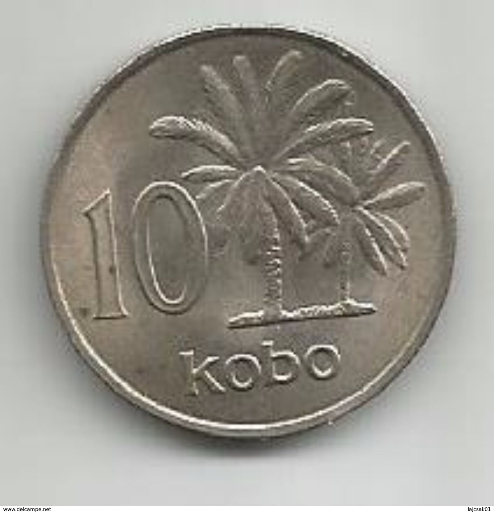 Nigeria 10 Kobo 1973. KM#10.1 - Nigeria
