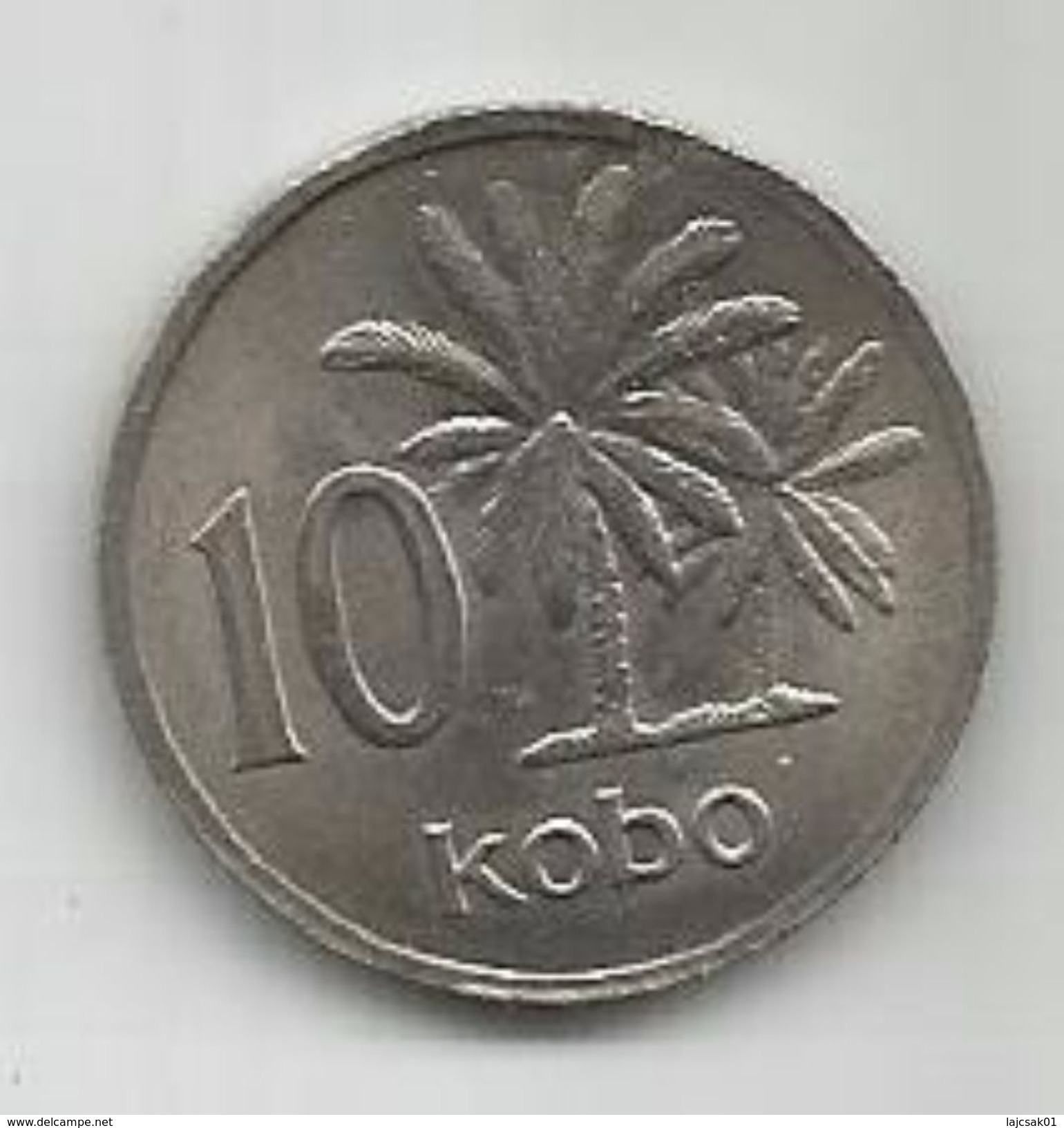 Nigeria 10 Kobo 1976. KM#10.1 - Nigeria