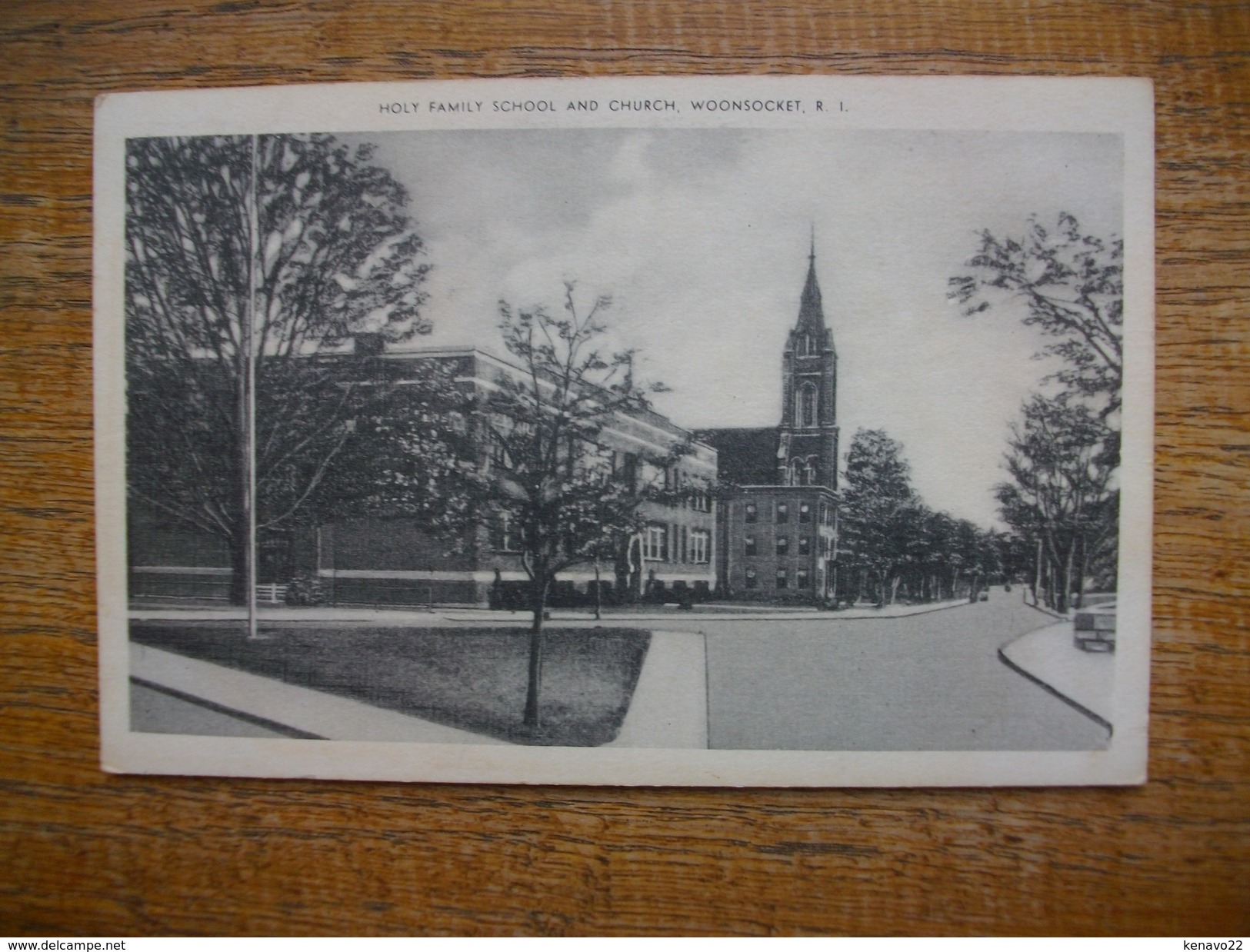 Woonsocket , Holy Family School And  Church - Woonsocket