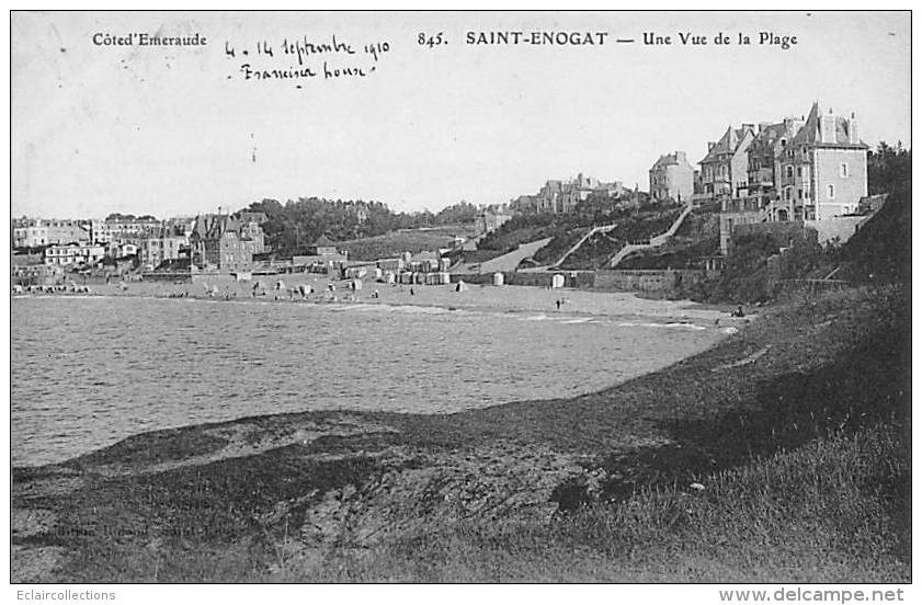 Saint  Enogat      35      Une Vue  De La Plage        (845 Voir Scan) - Andere & Zonder Classificatie