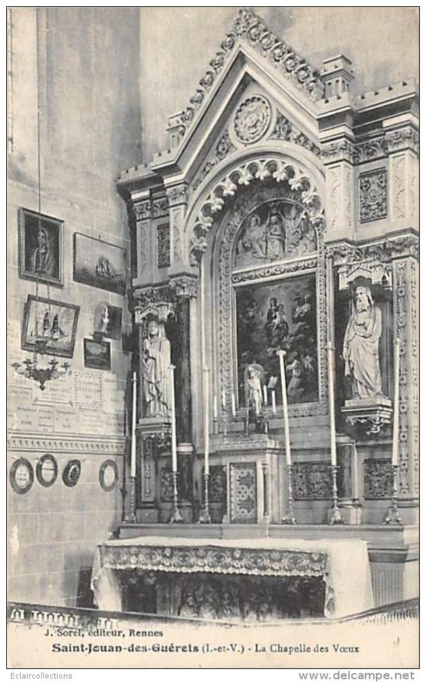 Saint  Jouan Des Guérets     35          La Chapelle Des Voeux     (voir Scan) - Andere & Zonder Classificatie