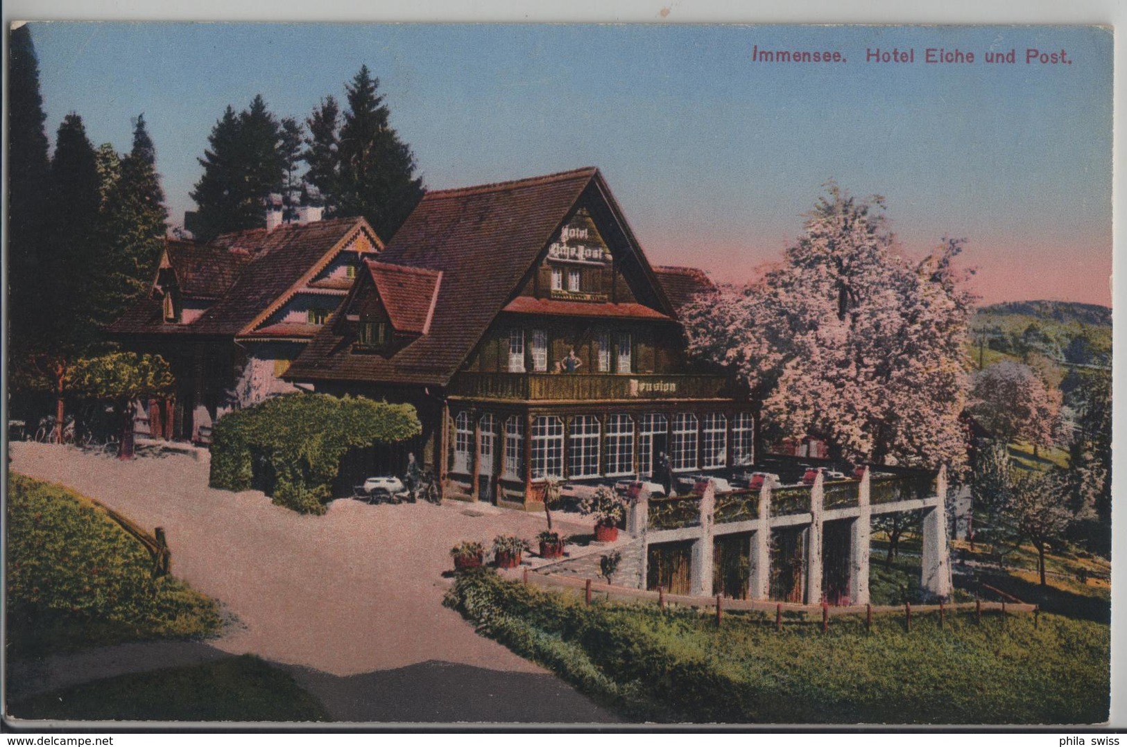 Immensee - Hotel Eiche Und Post - Photoglob - Sonstige & Ohne Zuordnung