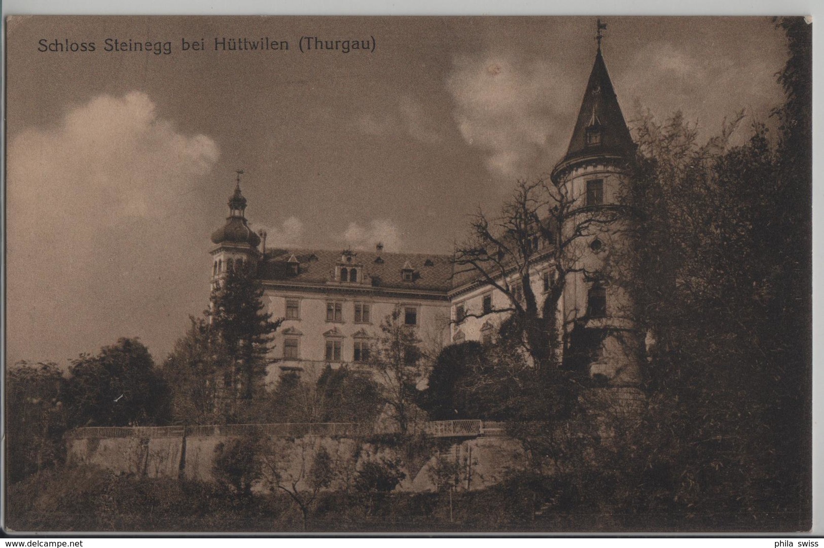 Schloss Steinegg Bei Hüttwilen (Thurgau) - Photo: Carl Künzli No. 7066 - Hüttwilen