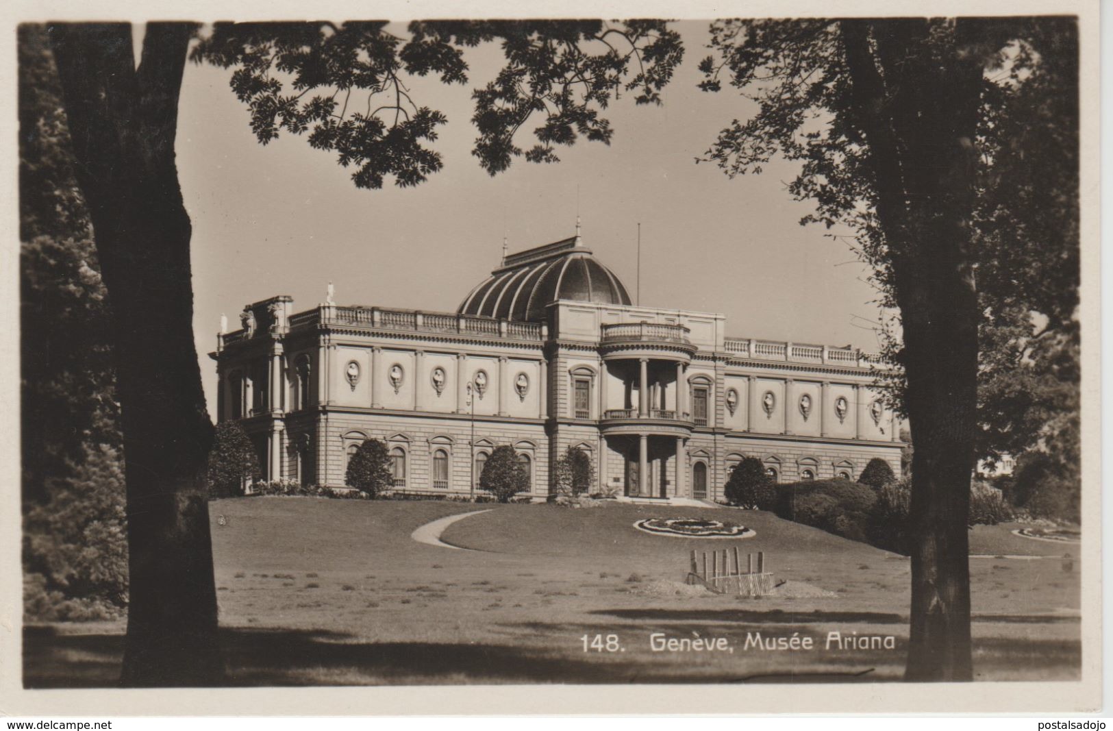 (CH957) GENEVE.  MUSEE ARIANA ... UNUSED - Genève