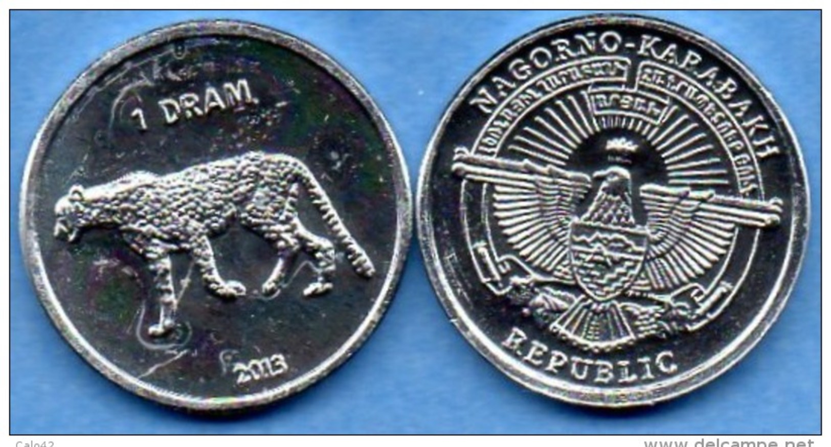 NAGORNO KARABAKH ( ARMENIE )  1 Dram  2013  UNC / NEUVE - Nagorno-Karabakh