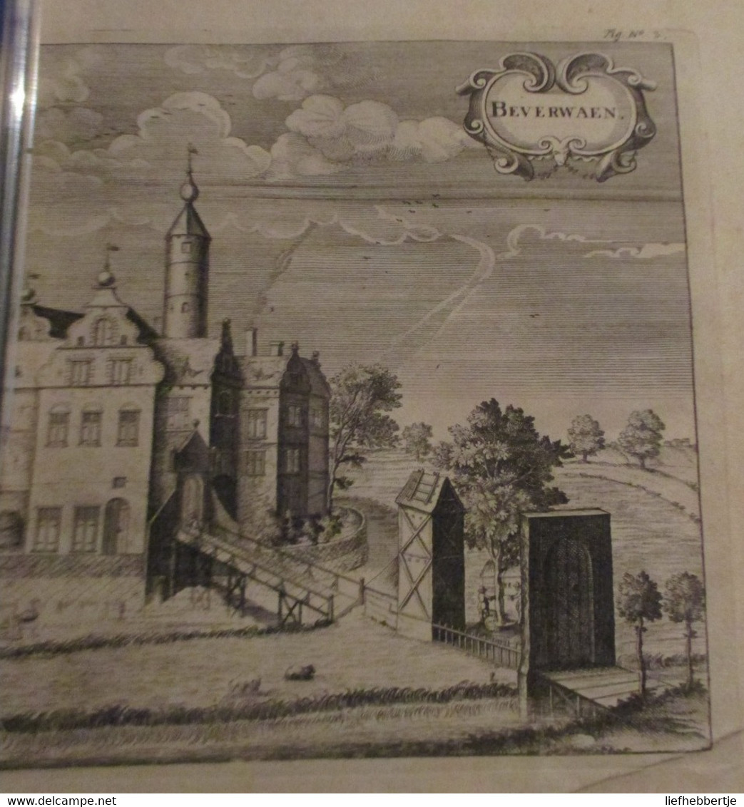 Beveren-Waas   - Kaart Uit Sanderus 1735 - Cartes Topographiques
