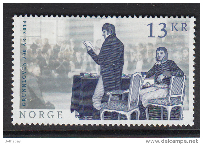 Norway 2014 13k 'Eidsvold 1814' Painting - Norwegian Constitution 200 Years - Ongebruikt