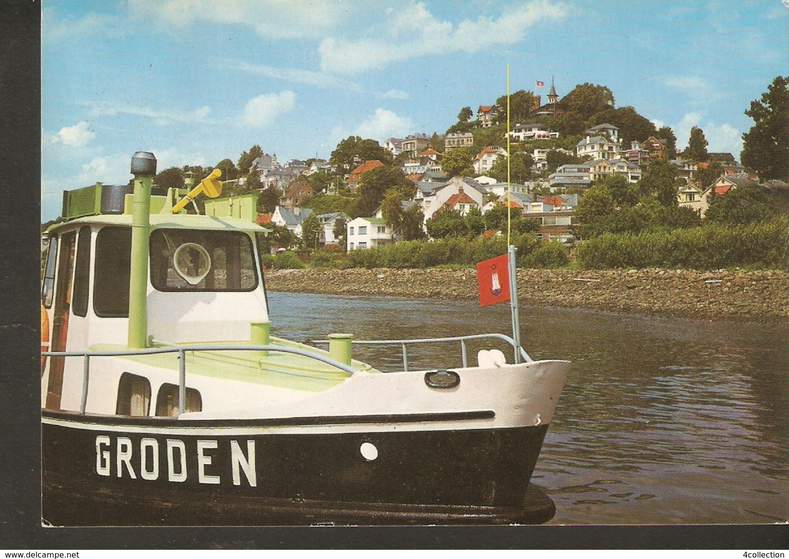 K. Germany HAMBURG Blankenese Sullberg Ship Boat Yacht Groden Posted In 1981 - Blankenese