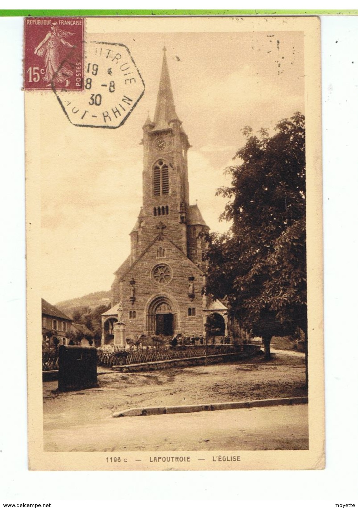 CPA-68-1930-LAPOUTROIE-L'EGLISE- - Lapoutroie