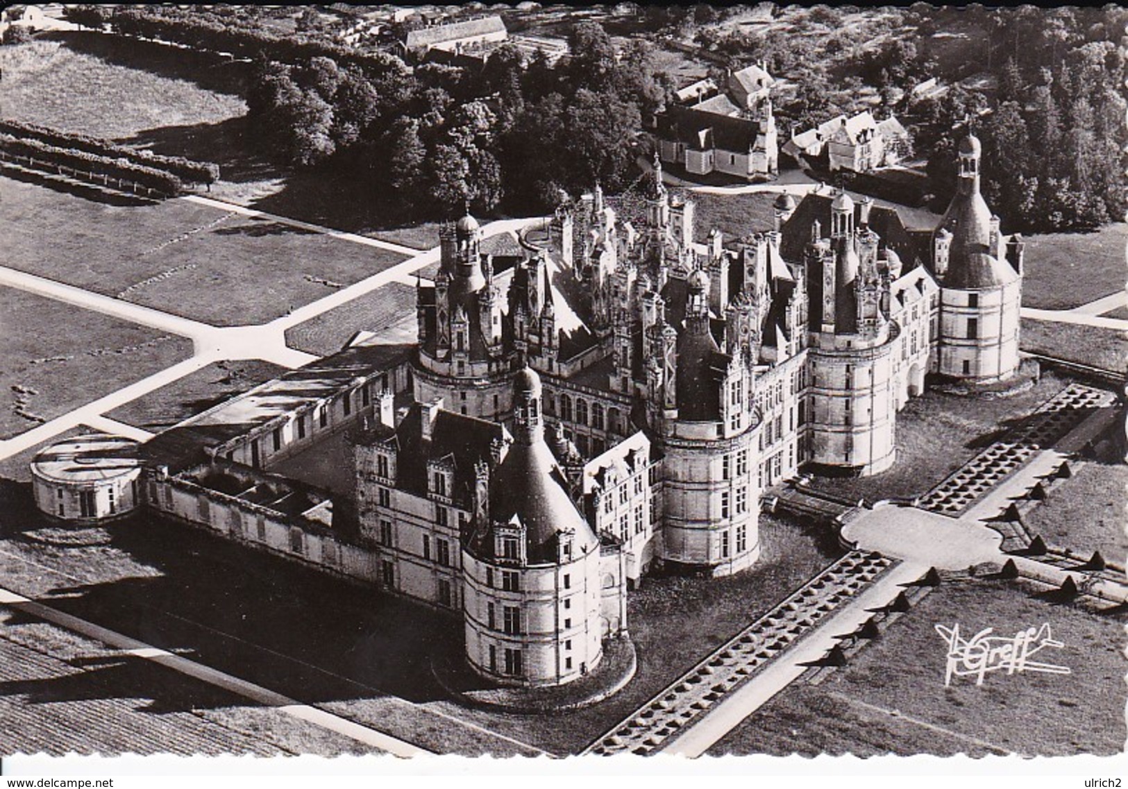 CPM Chambord - Vue Aérienne - Ensemble Du Château (29818) - Chambord