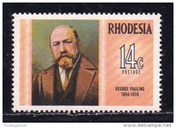 RHODESIA, 1974, Mint Never Hinged Stamp(s) , MI 139, George Pauling,   #421 - Rhodesia (1964-1980)