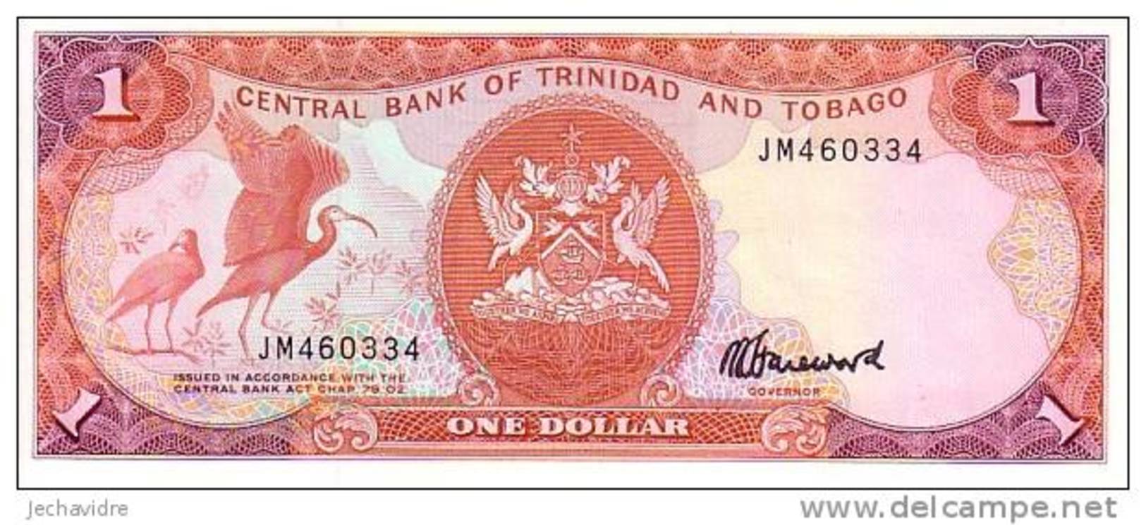 TRINIDAD AND TOBAGO   1 Dollar   Non Daté (1985)  Pick 36c  Signature 6   ***** BILLET NEUF ***** - Trinité & Tobago