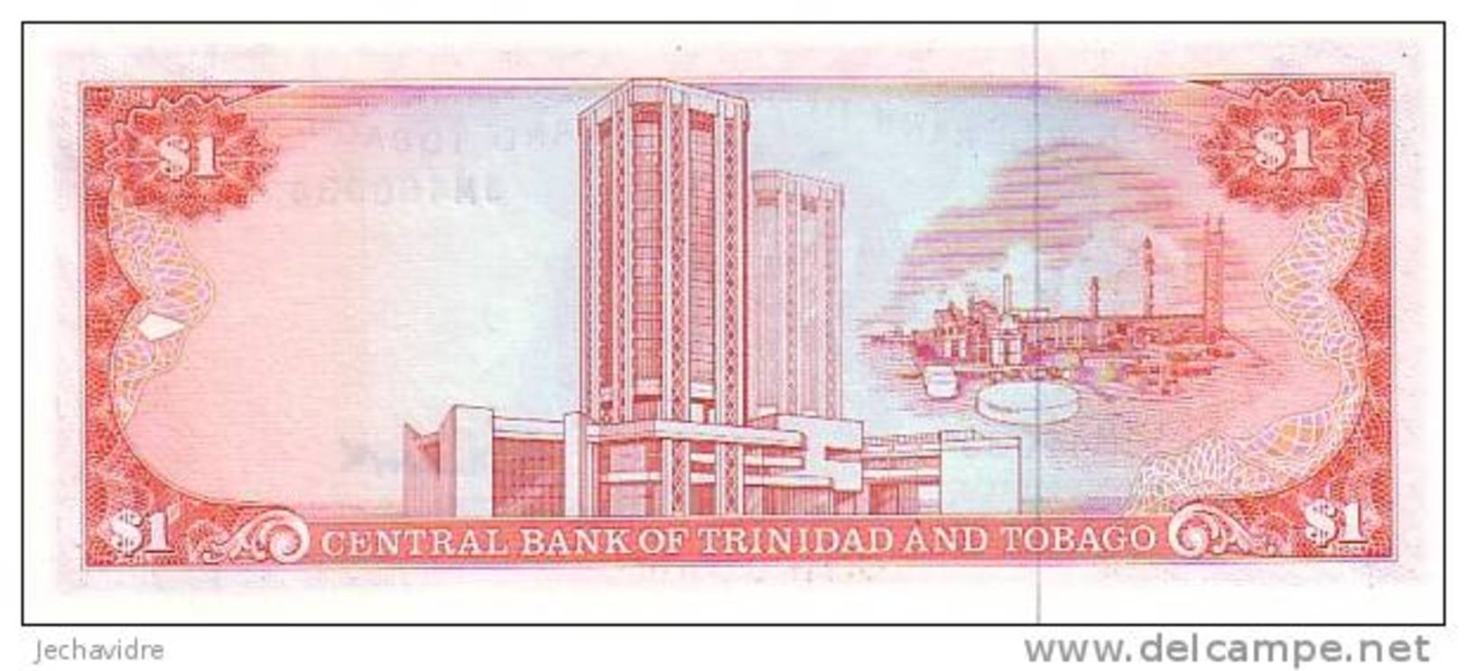 TRINIDAD AND TOBAGO   1 Dollar   Non Daté (1985)  Pick 36c  Signature 6   ***** BILLET NEUF ***** - Trinidad & Tobago