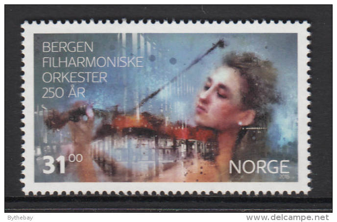 Norway 2015 31k Violinist - Bergen Philharmonic Orchestra 250 Years - Musique