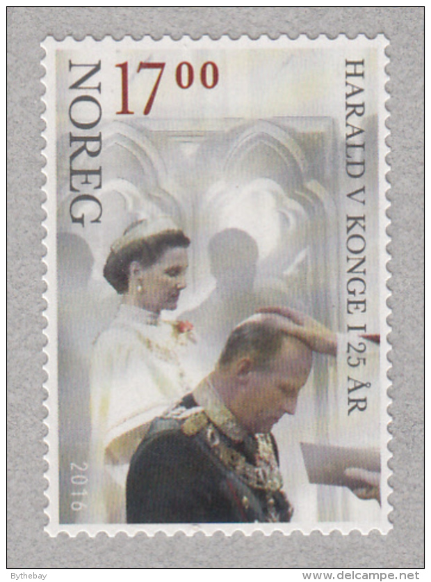 Norway 2016 17k King Harald V 25th Anniversary - Ongebruikt