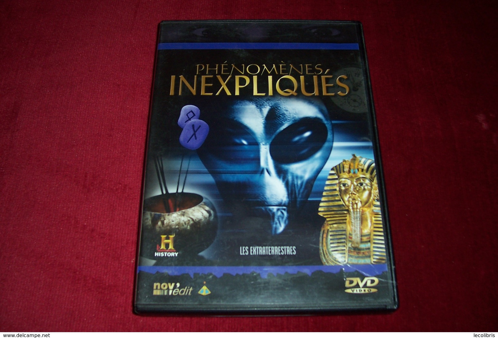 LOT DE 5 DVD   °°°  4 PHENOMENES INEXPLIQUES + LES ROYAUMES PERDUS DES MAYAS    10 EUROS  °°   REF 40 / 16 / 30 8 - Collezioni & Lotti